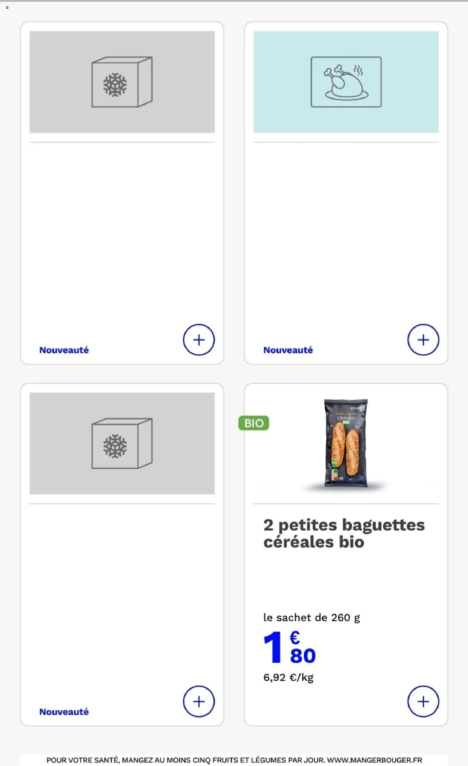 Picard catalogue Catalogue in France