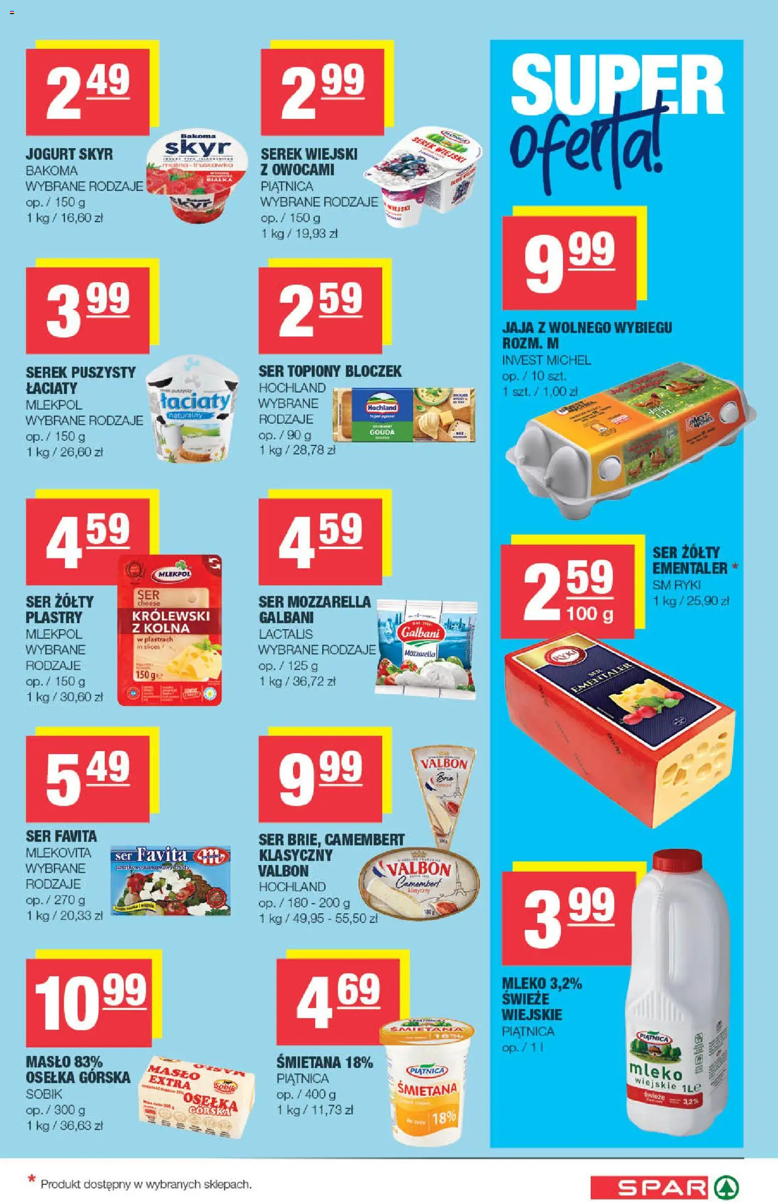 Spar gazetka Gazetka in Polska