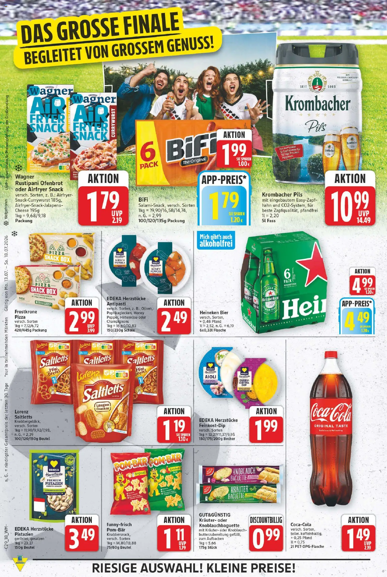 E center Prospekt | 13.07.2026 | Wie erhält man einen begrenzten Rabatt? | Deutschland