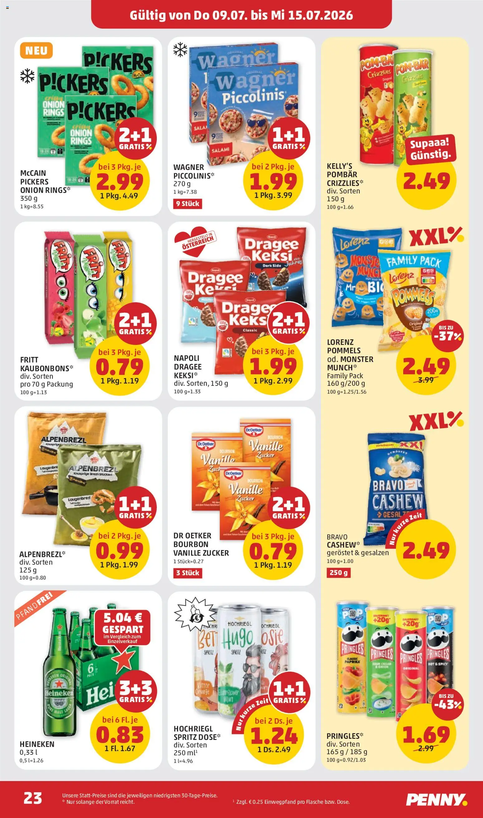 Die besten Angebote | Penny Markt Flugblatt ab 09.07.2026 | - Jetzt stöbern! | Österreich