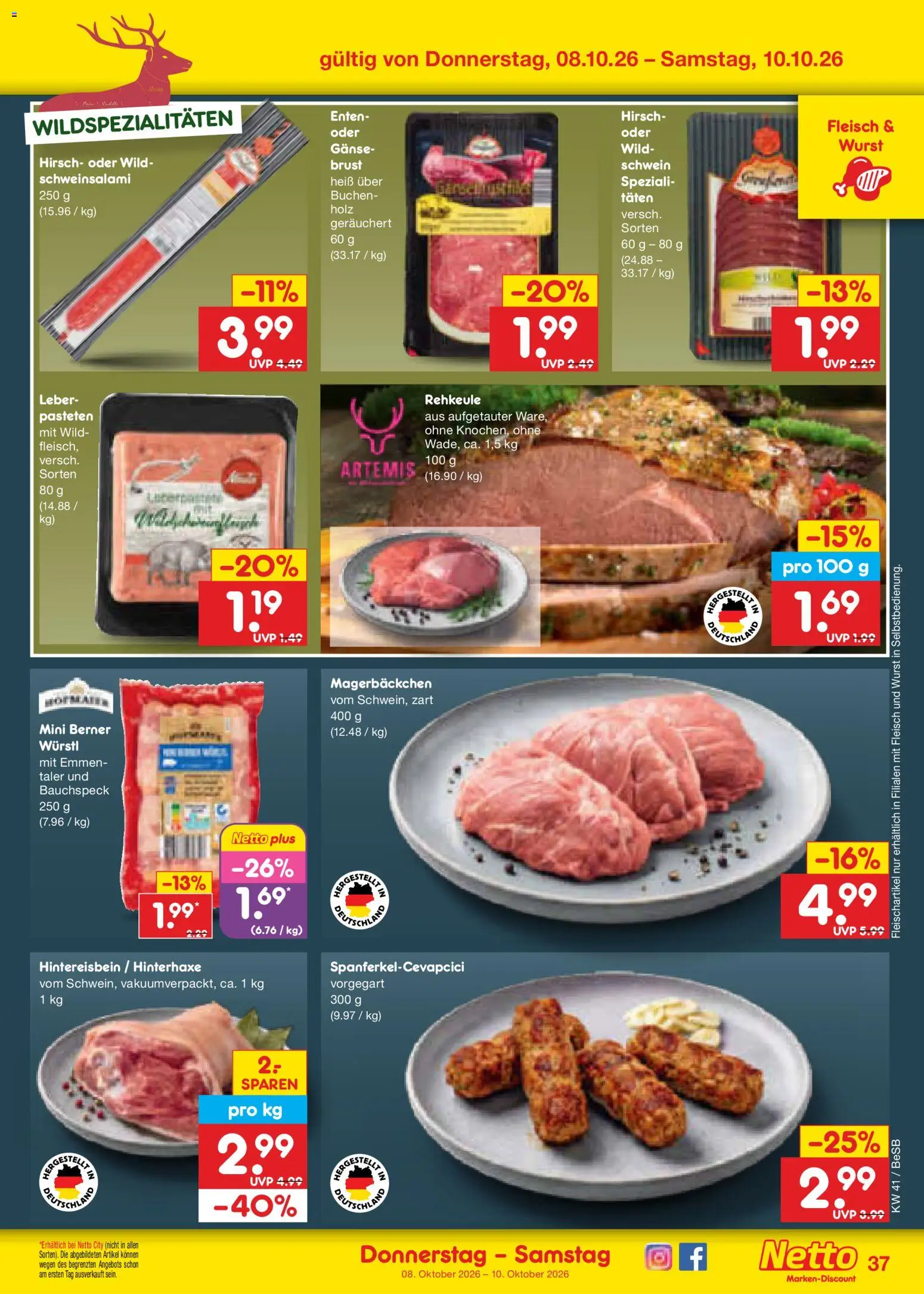 Netto Marken-Discount Prospekt Prospekt in Deutschland
