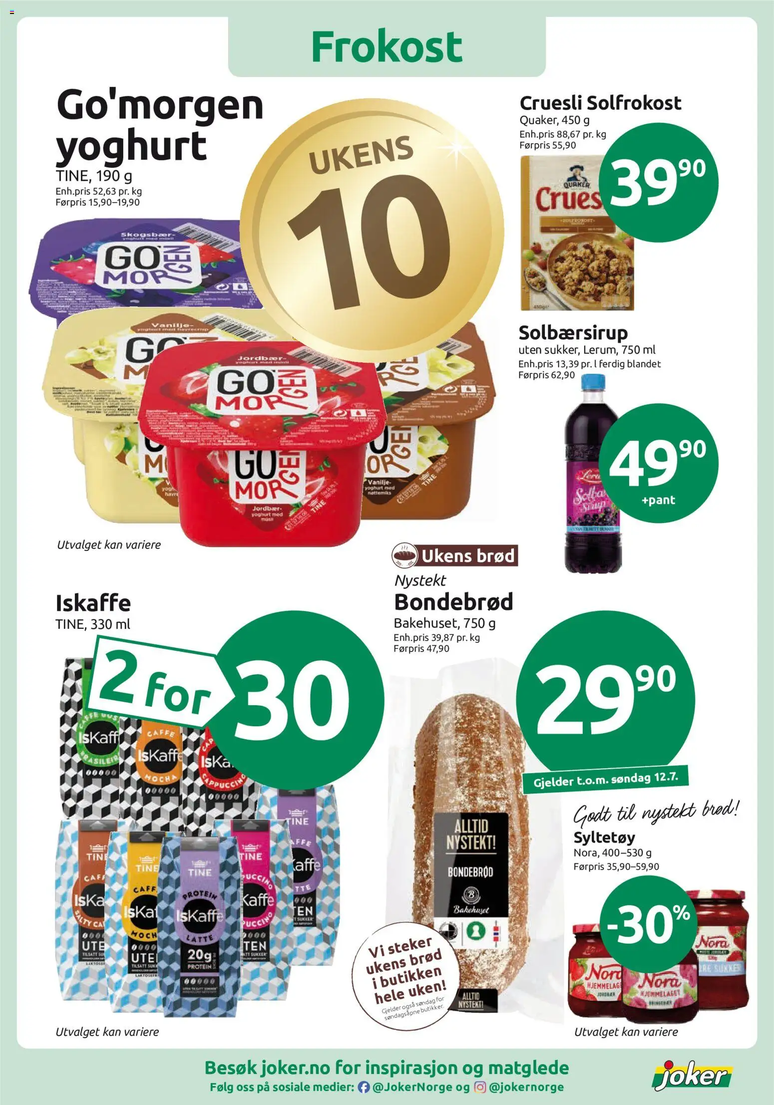 Nye » Joker kundeavis « er nå online. Se alle Julitilbud på mobilen og spar! | Norge
