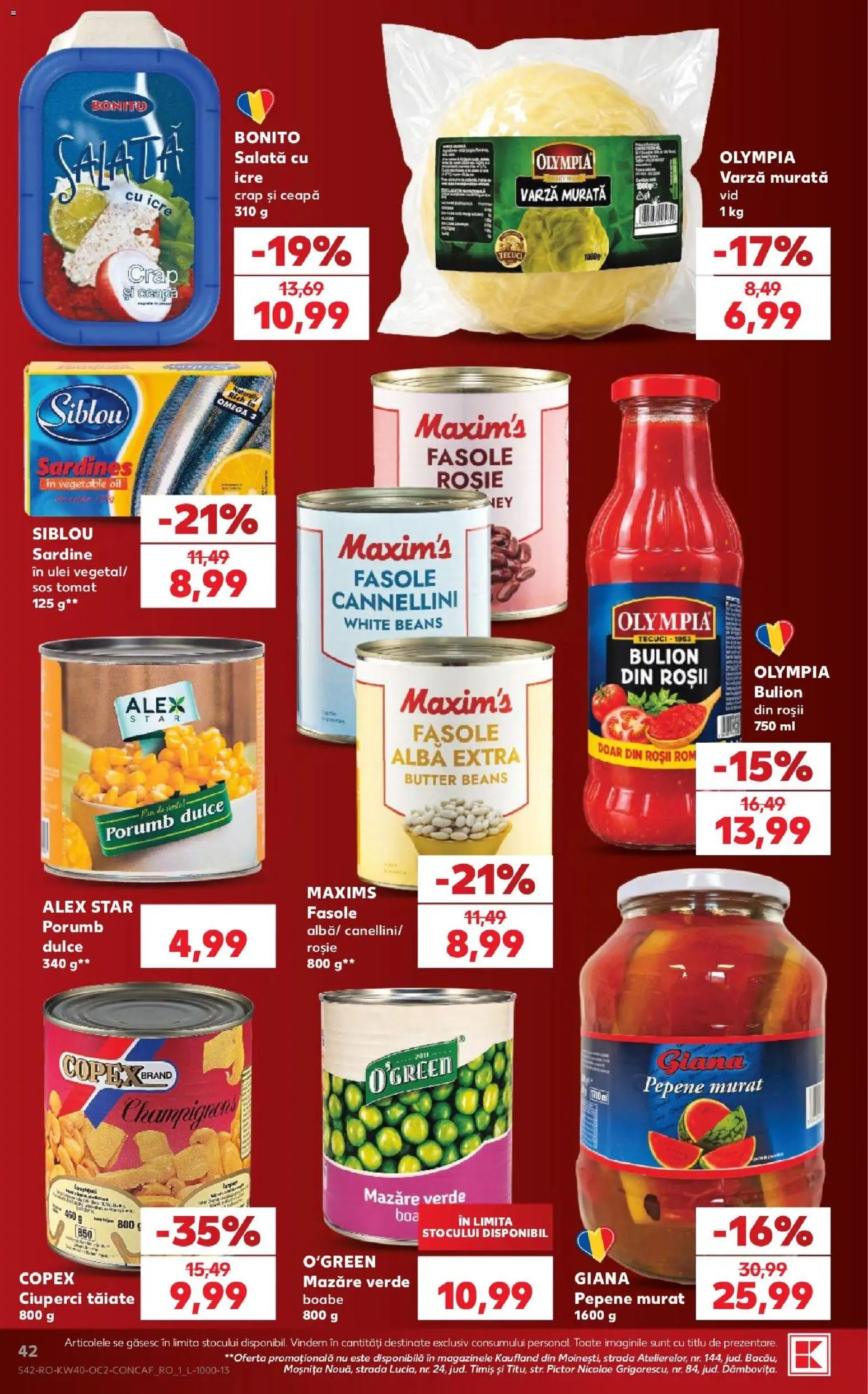 Kaufland RO akciós újság Akciós újság in Magyarország