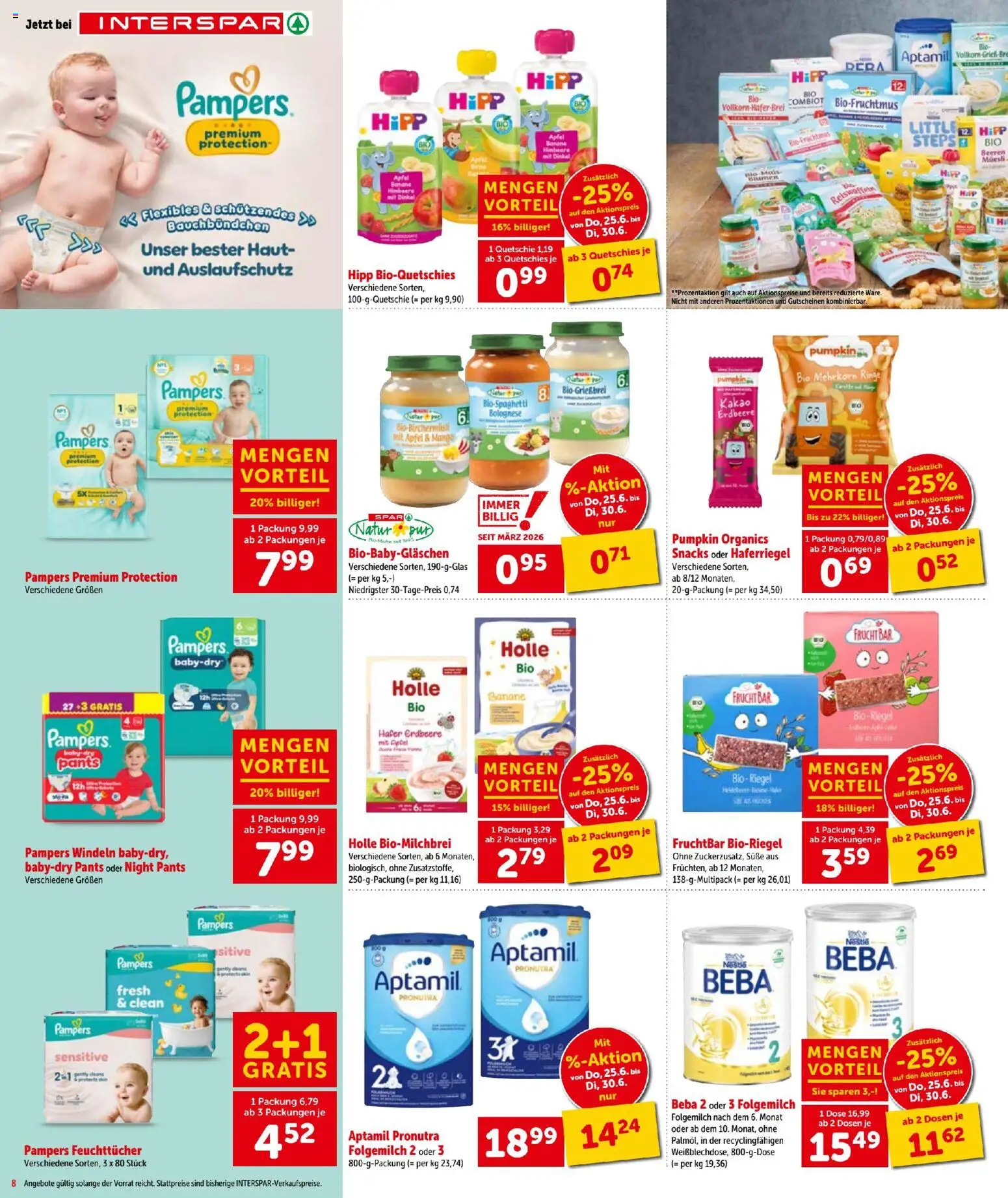 Die besten Angebote | Interspar - Flugblatt ab 25.06.2026 | - Jetzt stöbern! | Österreich