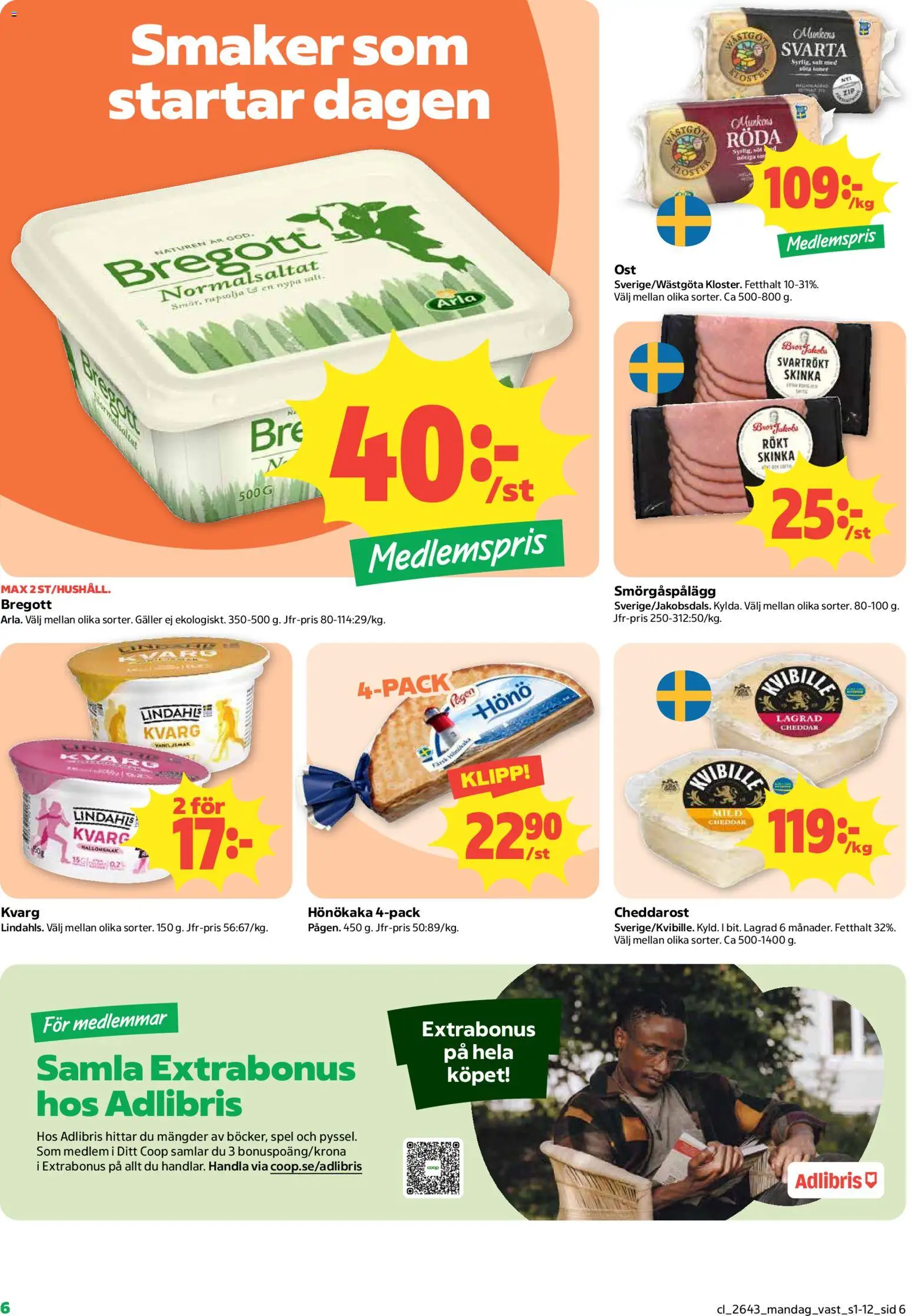 Coop erbjudanden Reklamblad in Sverige