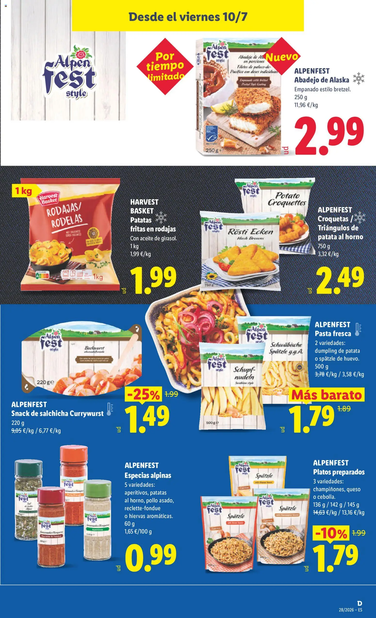 Lidl folleto desde 06/07/2026 | ¿Cómo obtener un descuento limitado? ¡Ahorra hoy mismo! | España