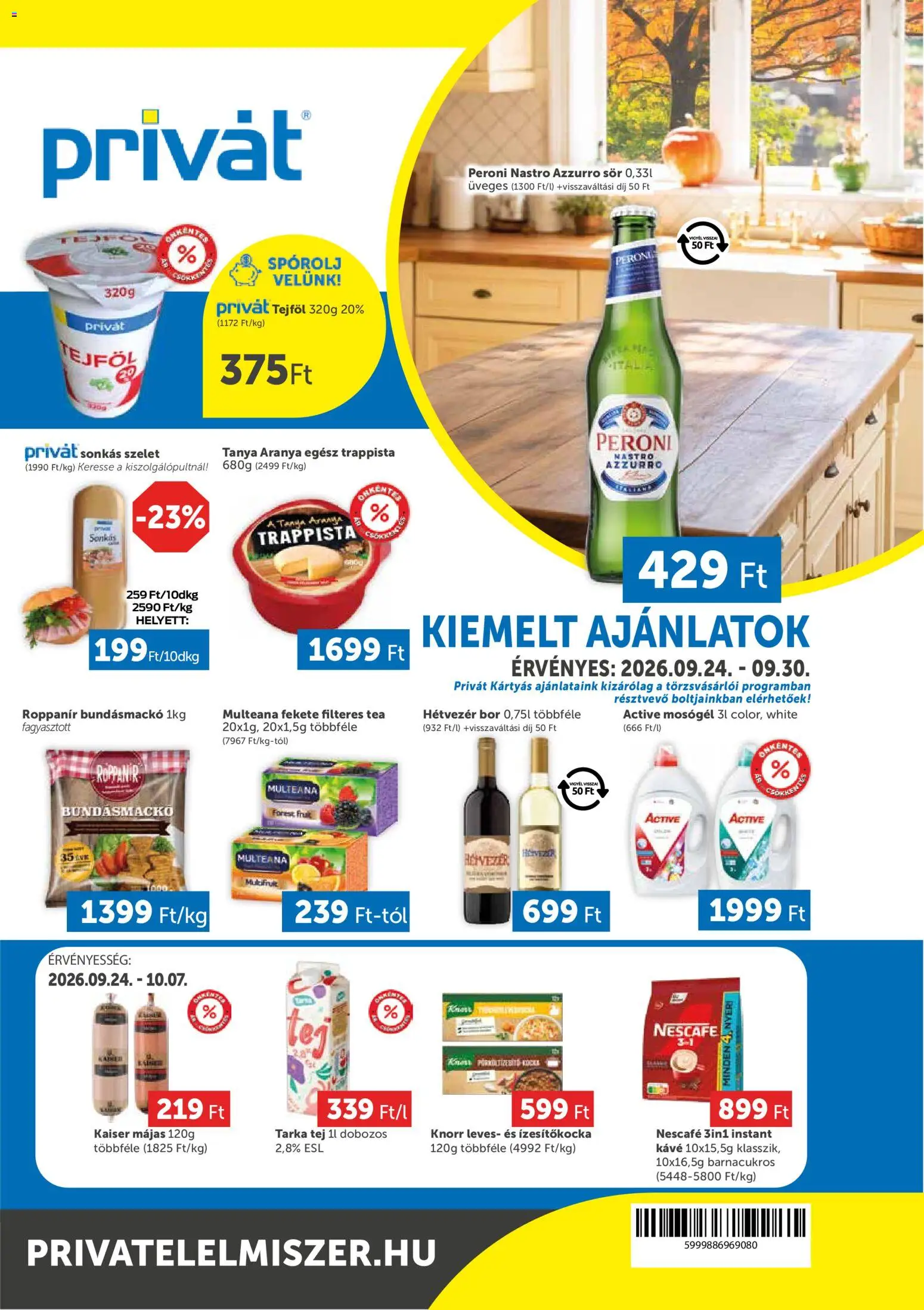 PRIVÁT akciós újság Akciós újság in Magyarország