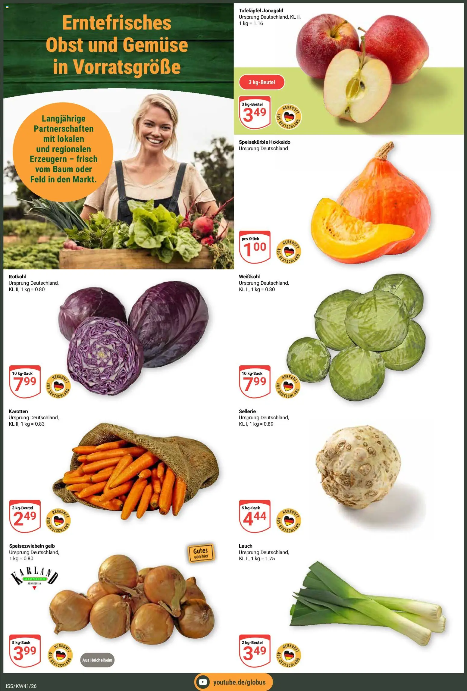 Globus Prospekt Prospekt in Deutschland