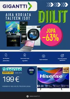 Gigantti Gigantti tarjoukset