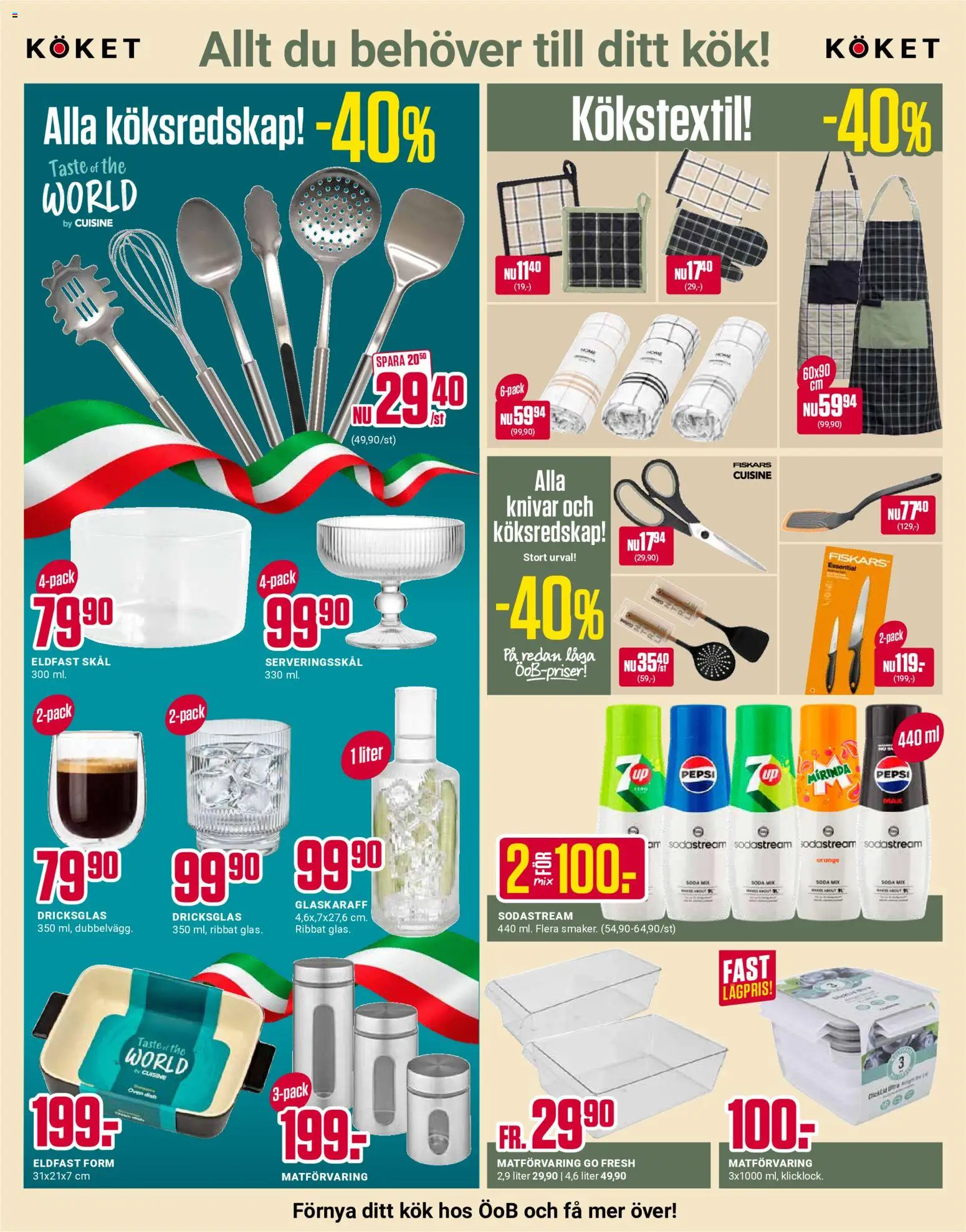 ÖoB erbjudanden Reklamblad in Sverige