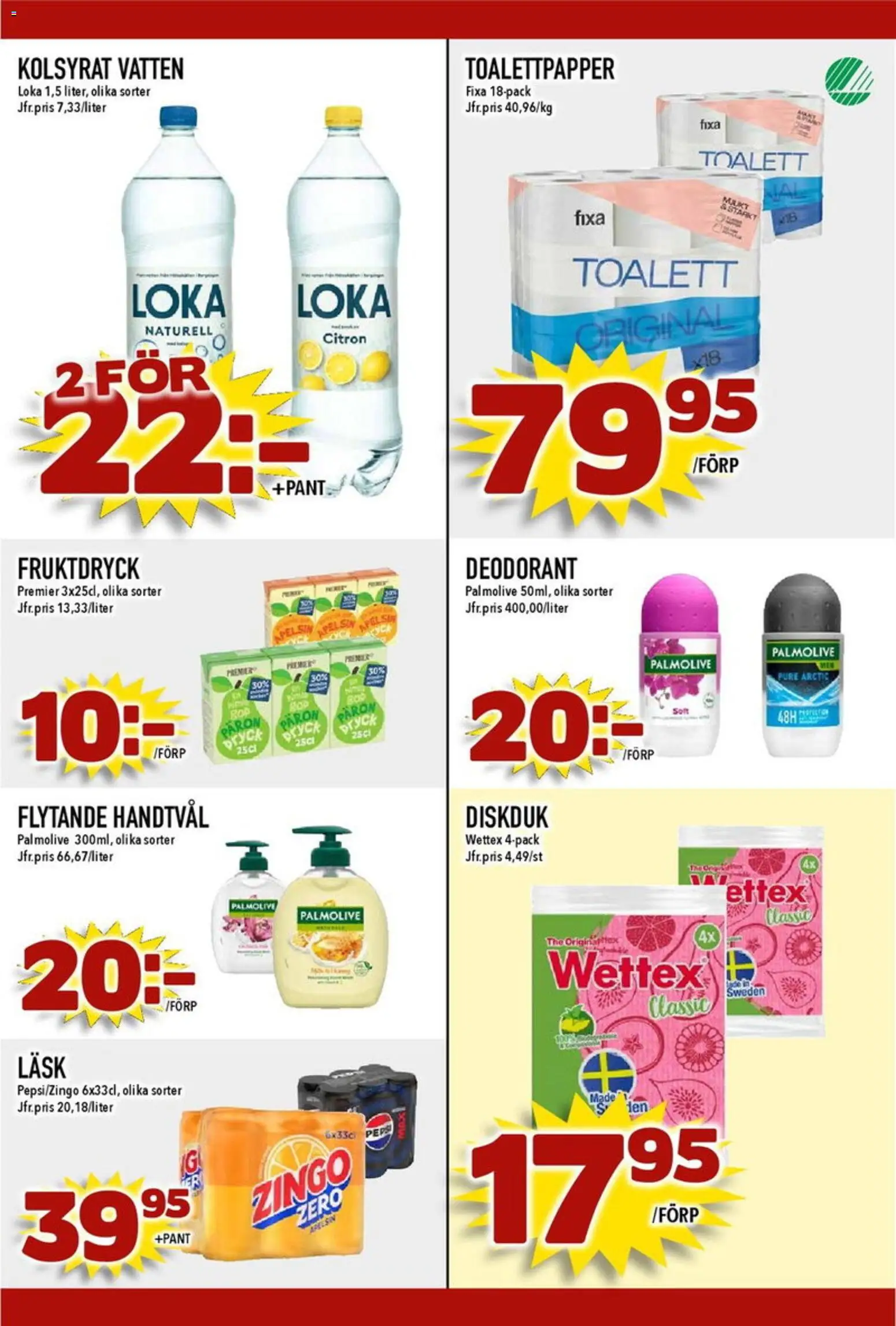 Matdax erbjudanden Reklamblad in Sverige