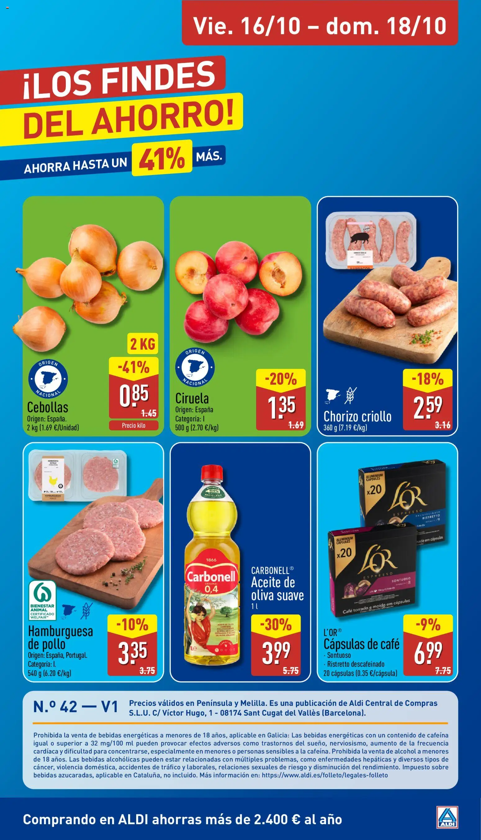 Aldi folleto Península Folleto in España