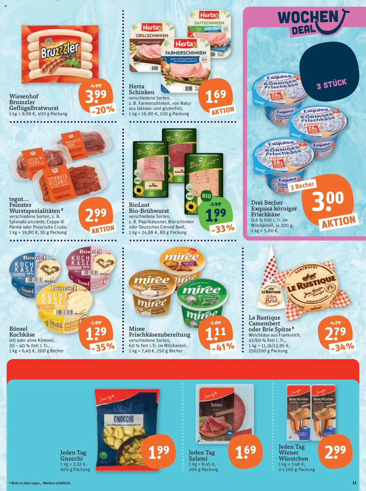 Tegut Prospekt Prospekt in Deutschland