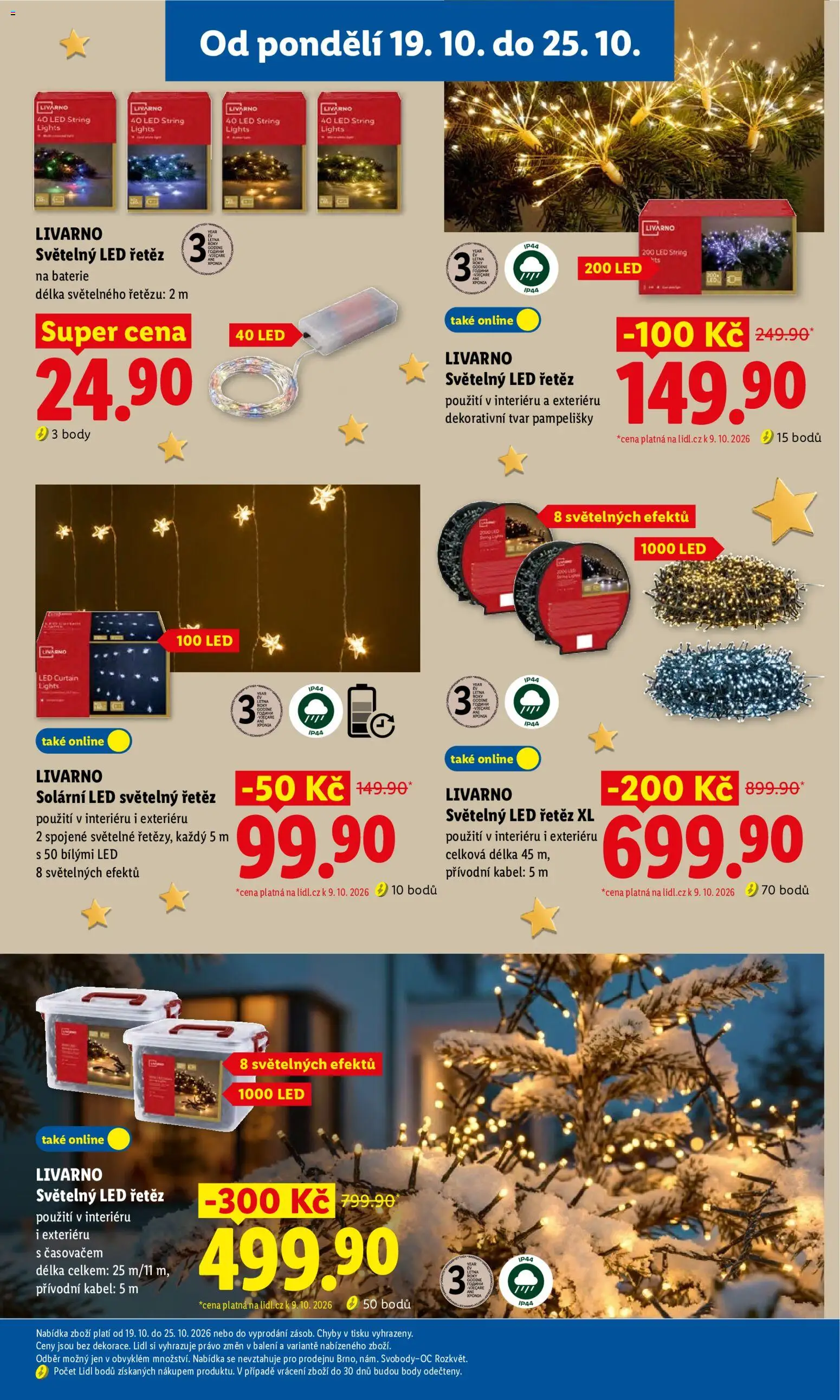 Lidl leták Leták in Česko