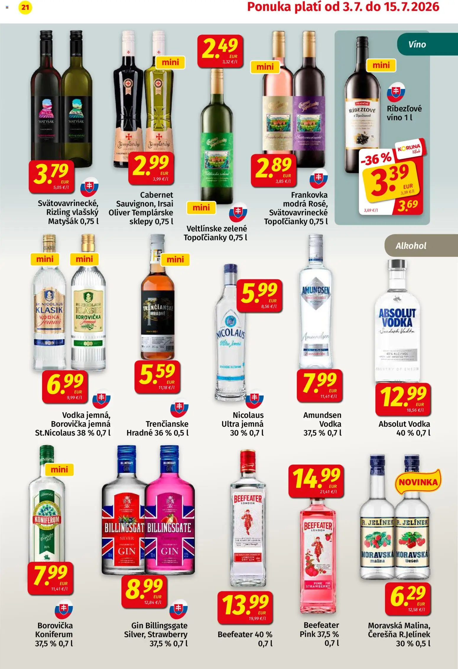 Koruna leták od 03.07.2026 » Pozrite si limitované zľavy a ušetrite ešte dnes! | Slovensko