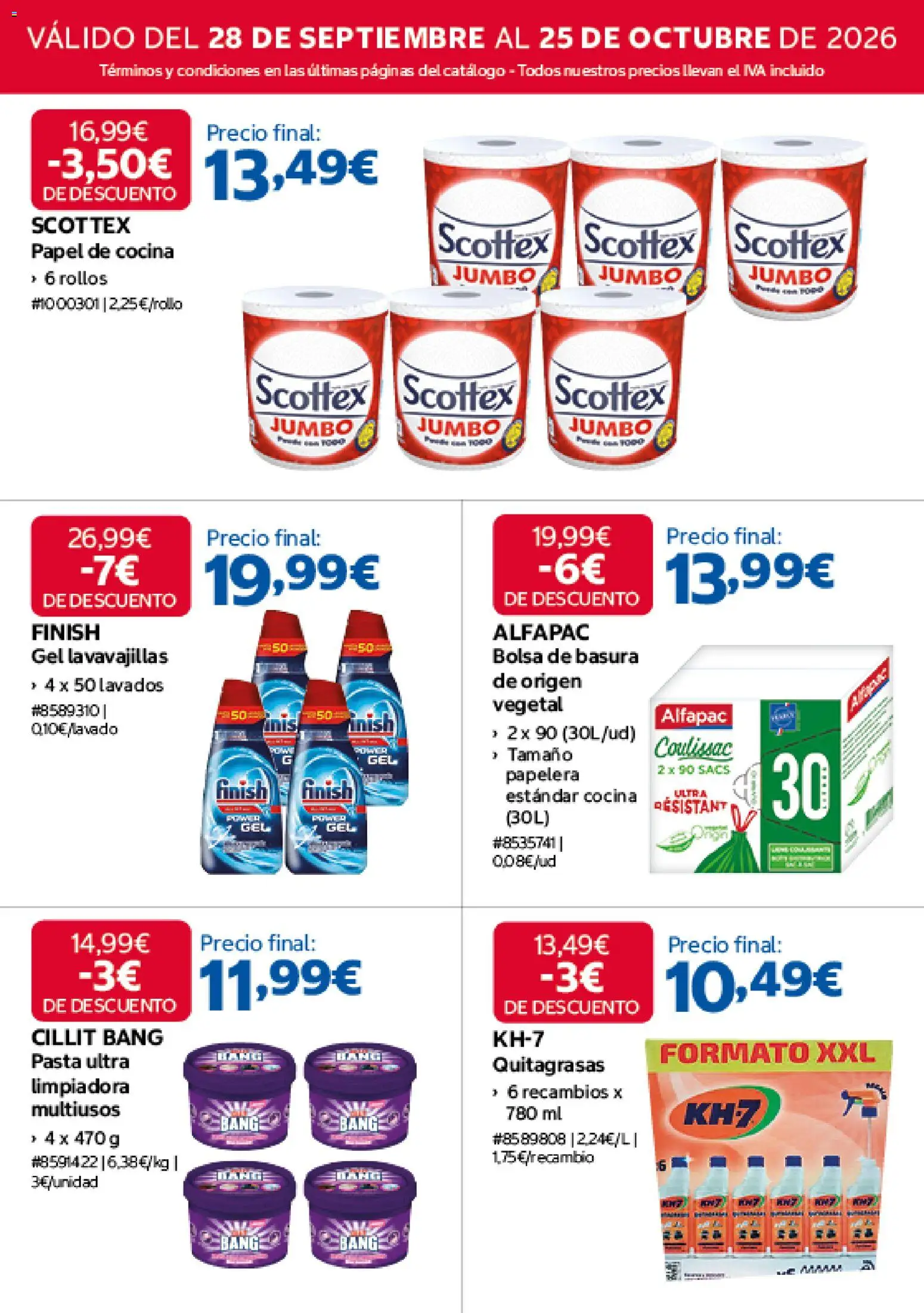Costco catálogo Folleto in España