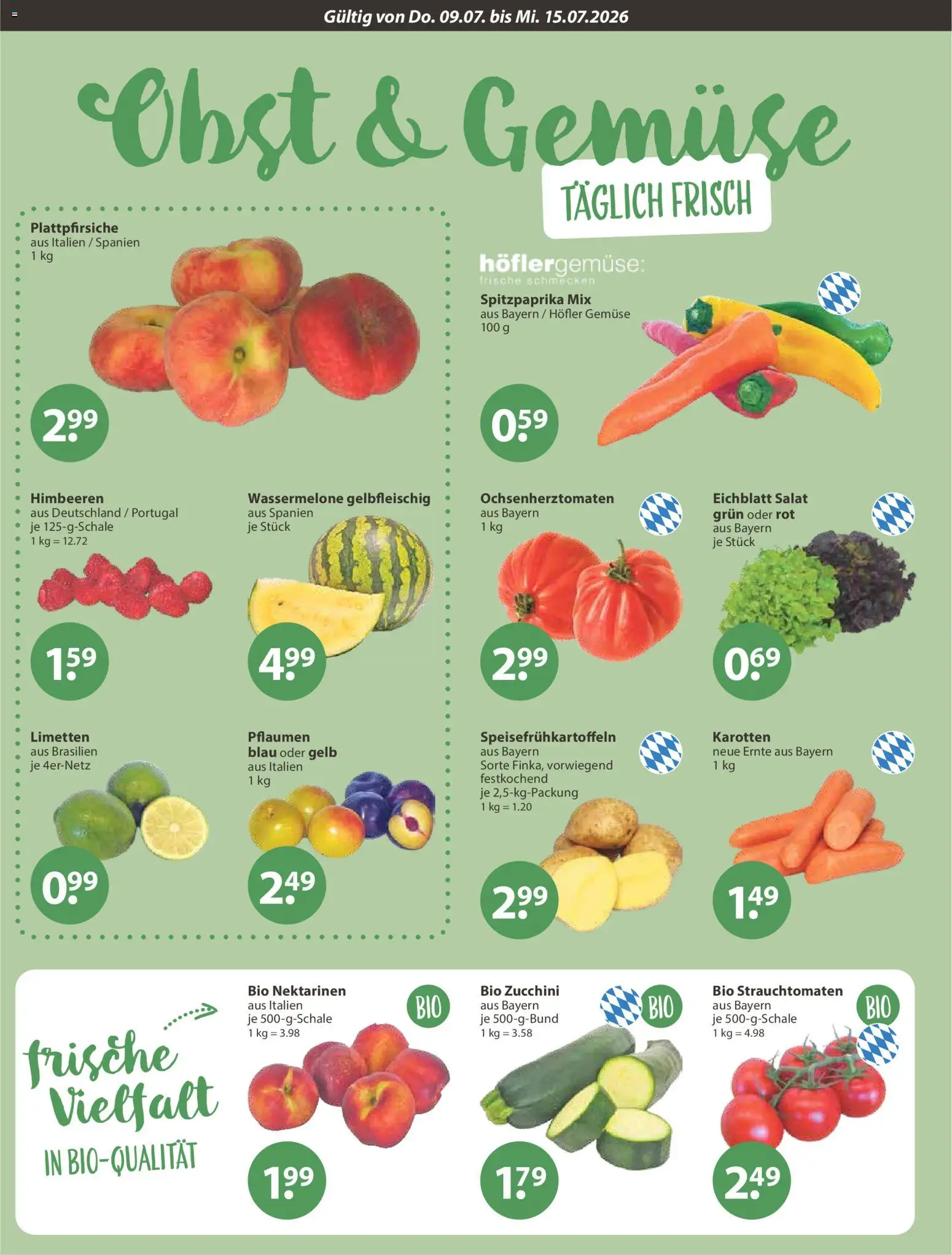 V-Markt Angebote | 09.07.2026 | Wie erhält man einen begrenzten Rabatt? | Deutschland