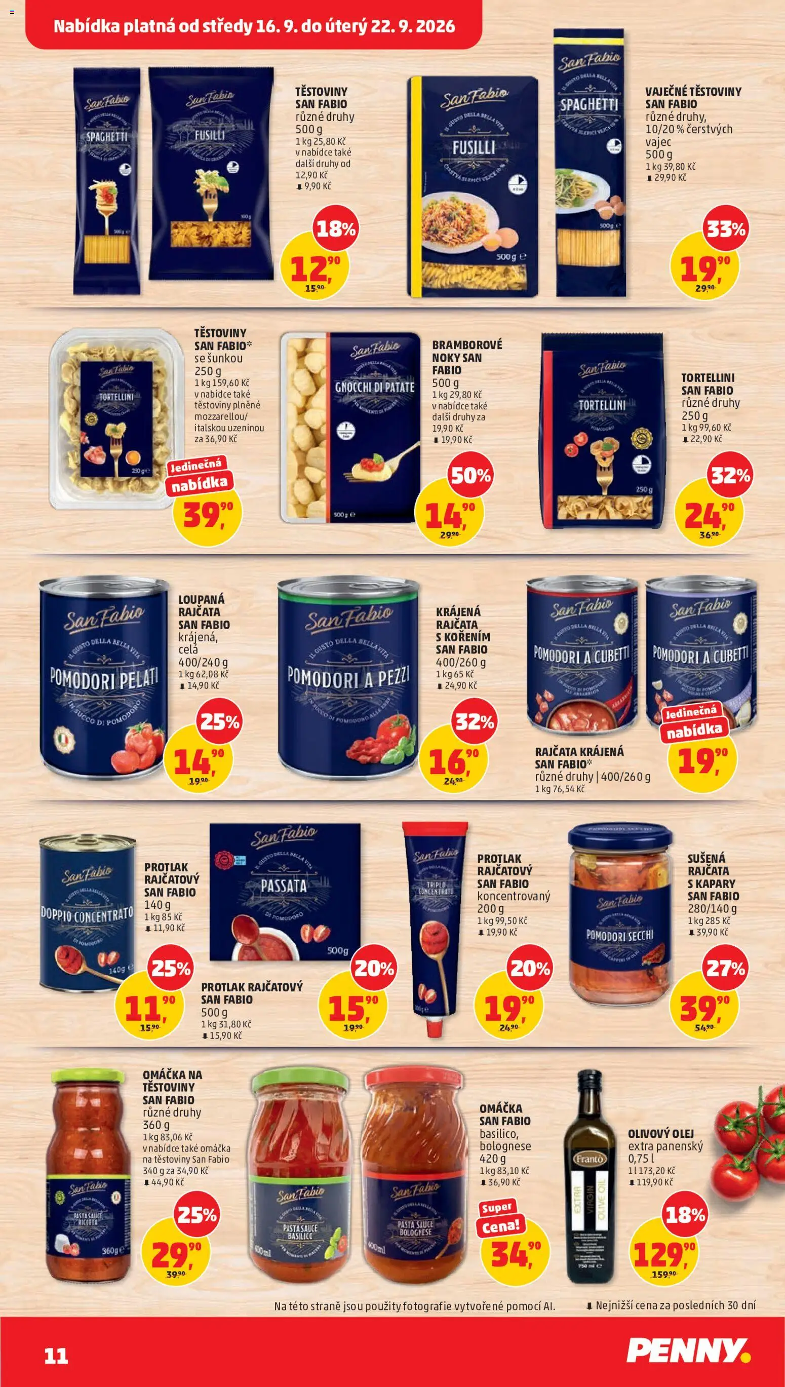 Penny Market leták Leták in Česko
