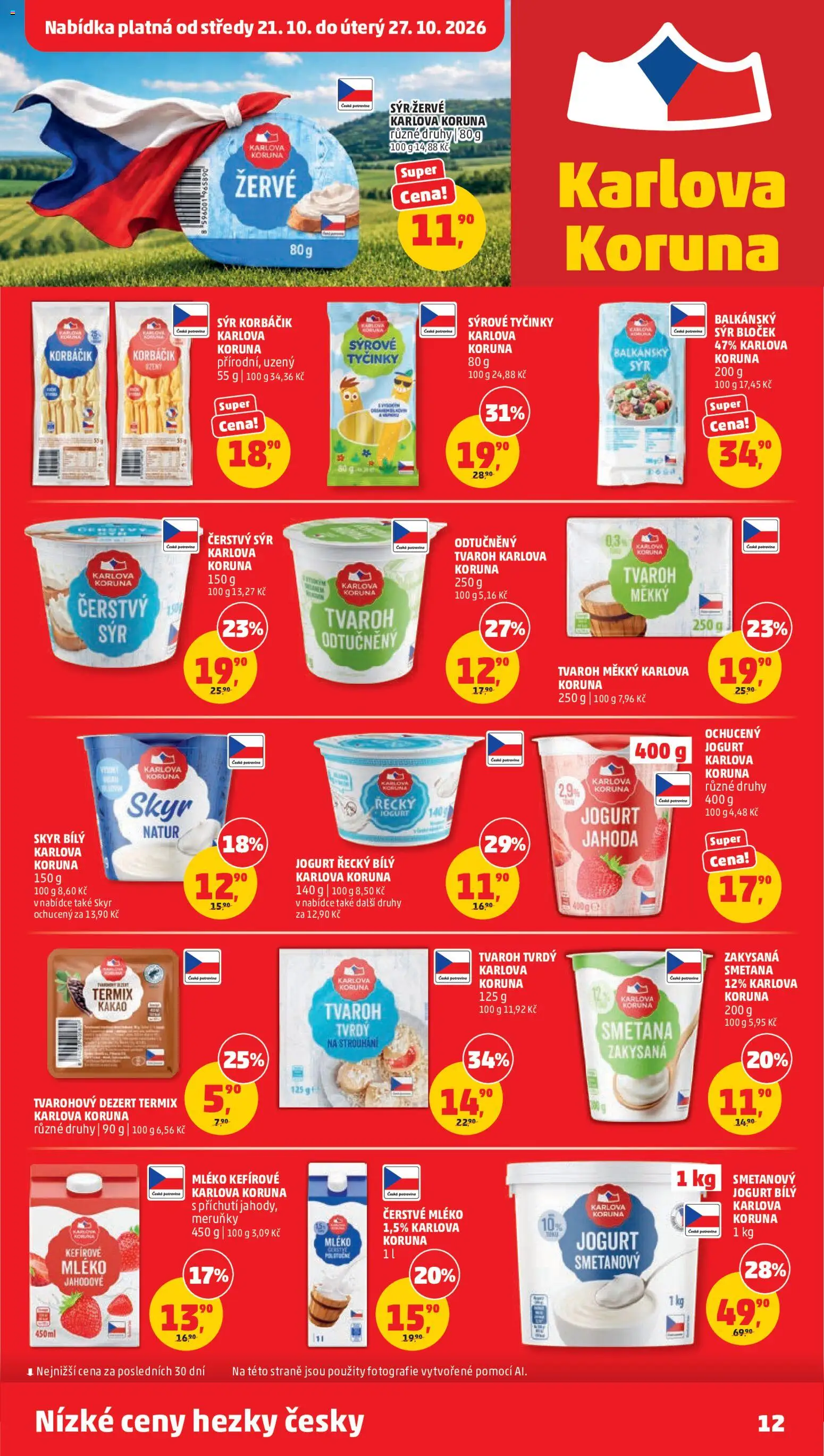 Penny Market leták Leták in Česko