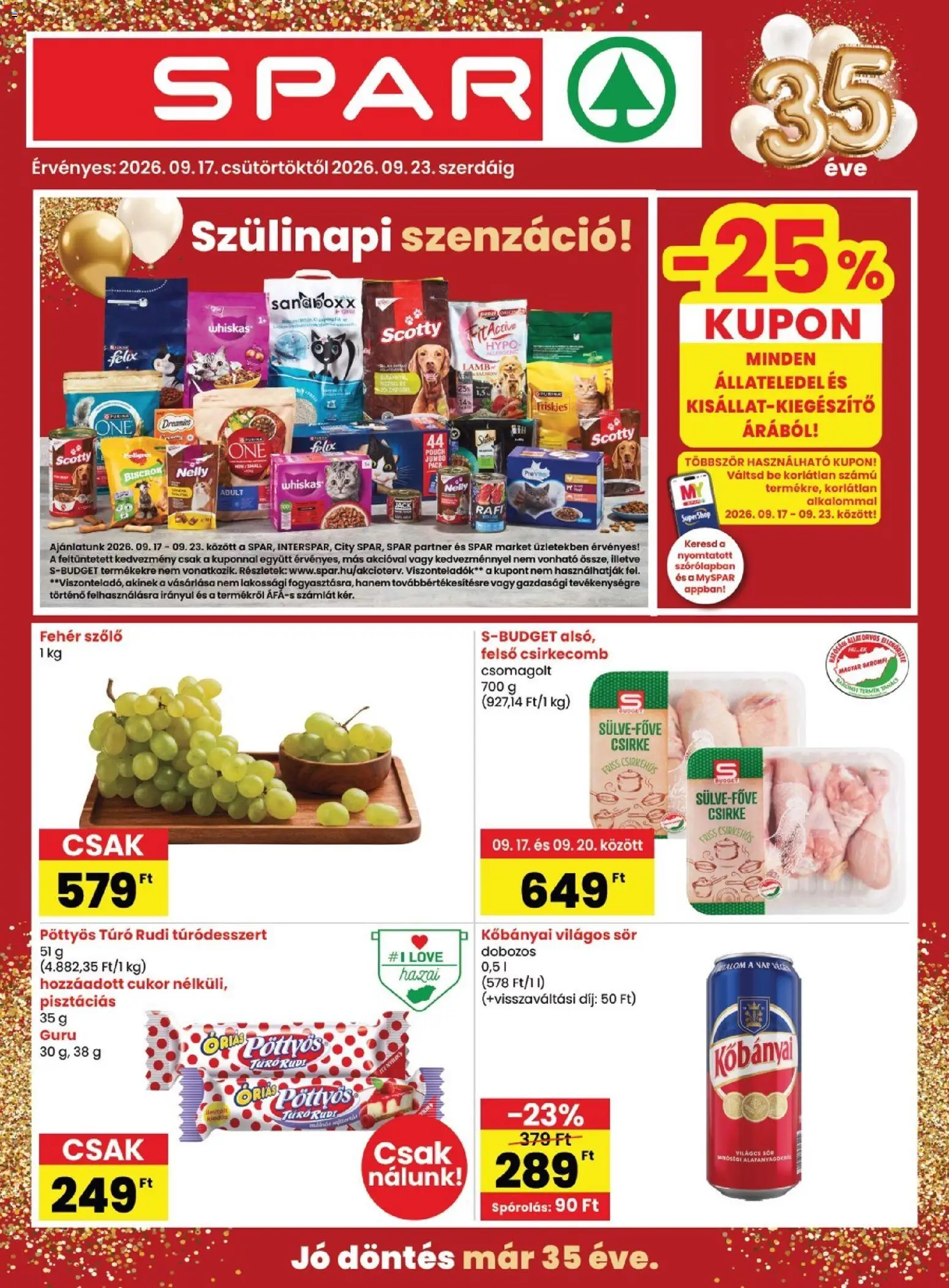 Spar akciós újság Akciós újság in Magyarország