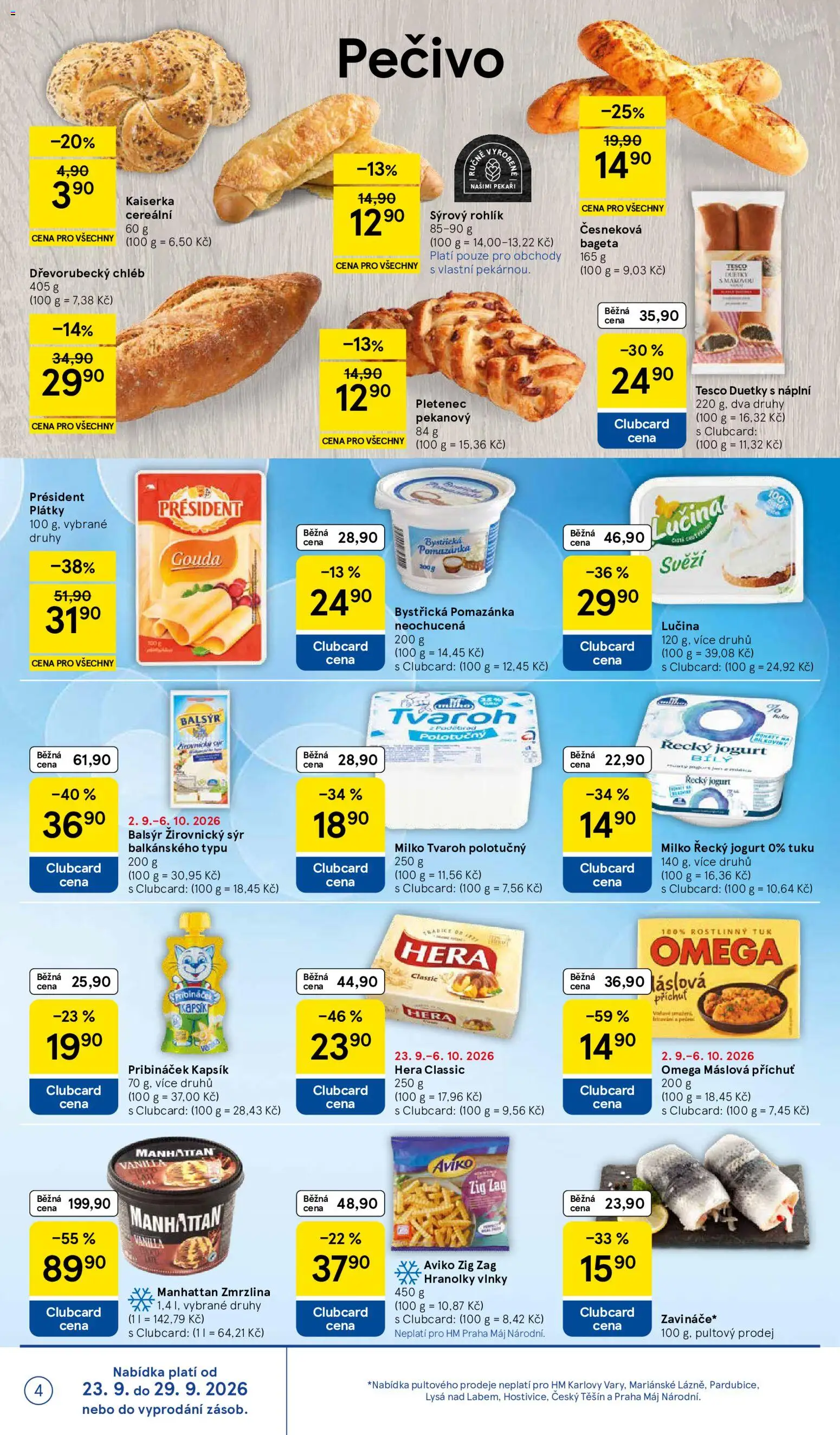 Tesco leták - Hypermarket Leták in Česko