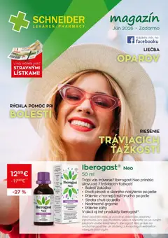 Schneider lekáreň Schneider lekáreň leták