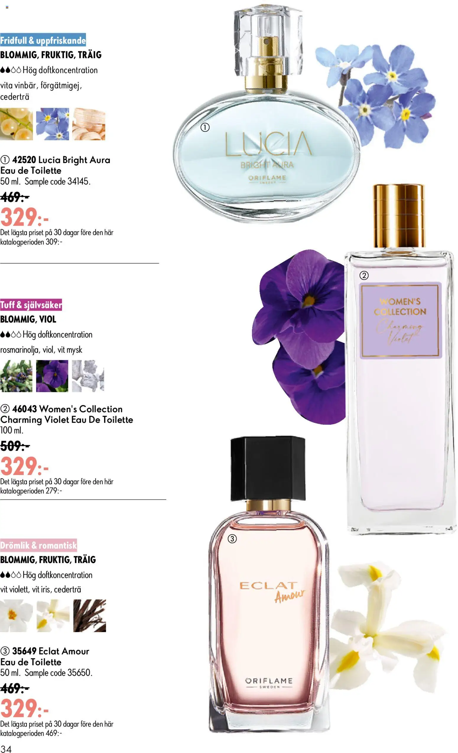Nuvarande Oriflame erbjudanden 09/26 från 📣 24/06/2026 - 14/07/2026 📣 | Sverige