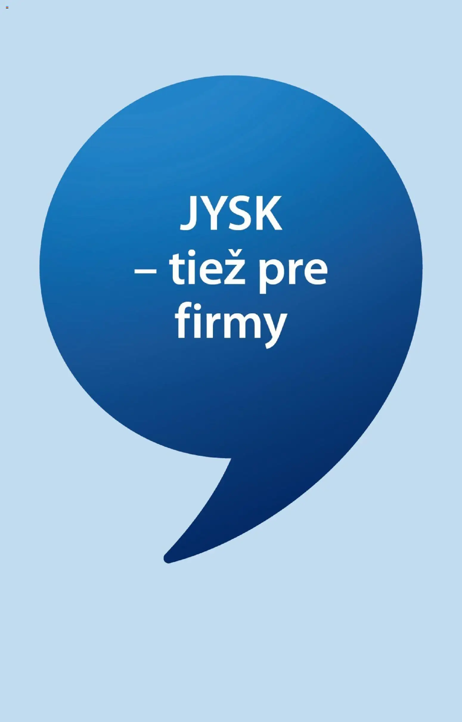 JYSK leták Leták in Slovensko