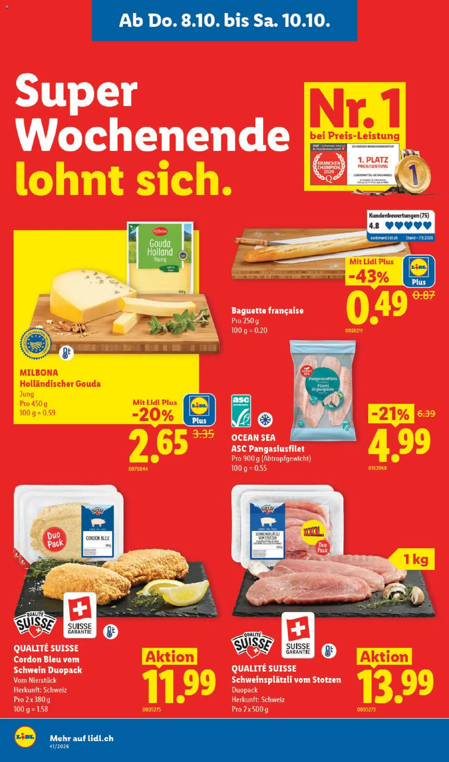 Lidl aktionen Prospekt in Schweiz