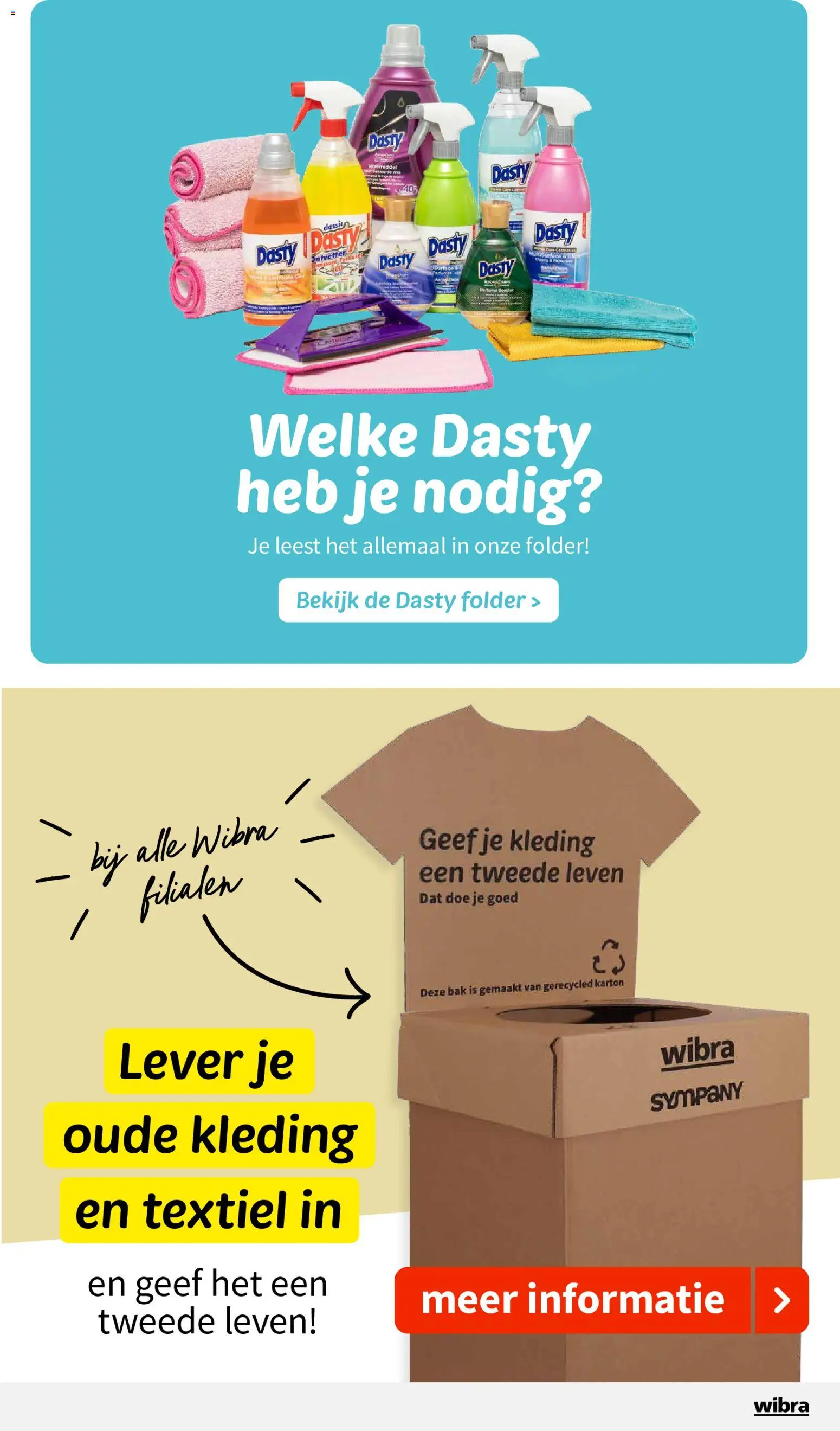 Wibra folder Folder in Nederland