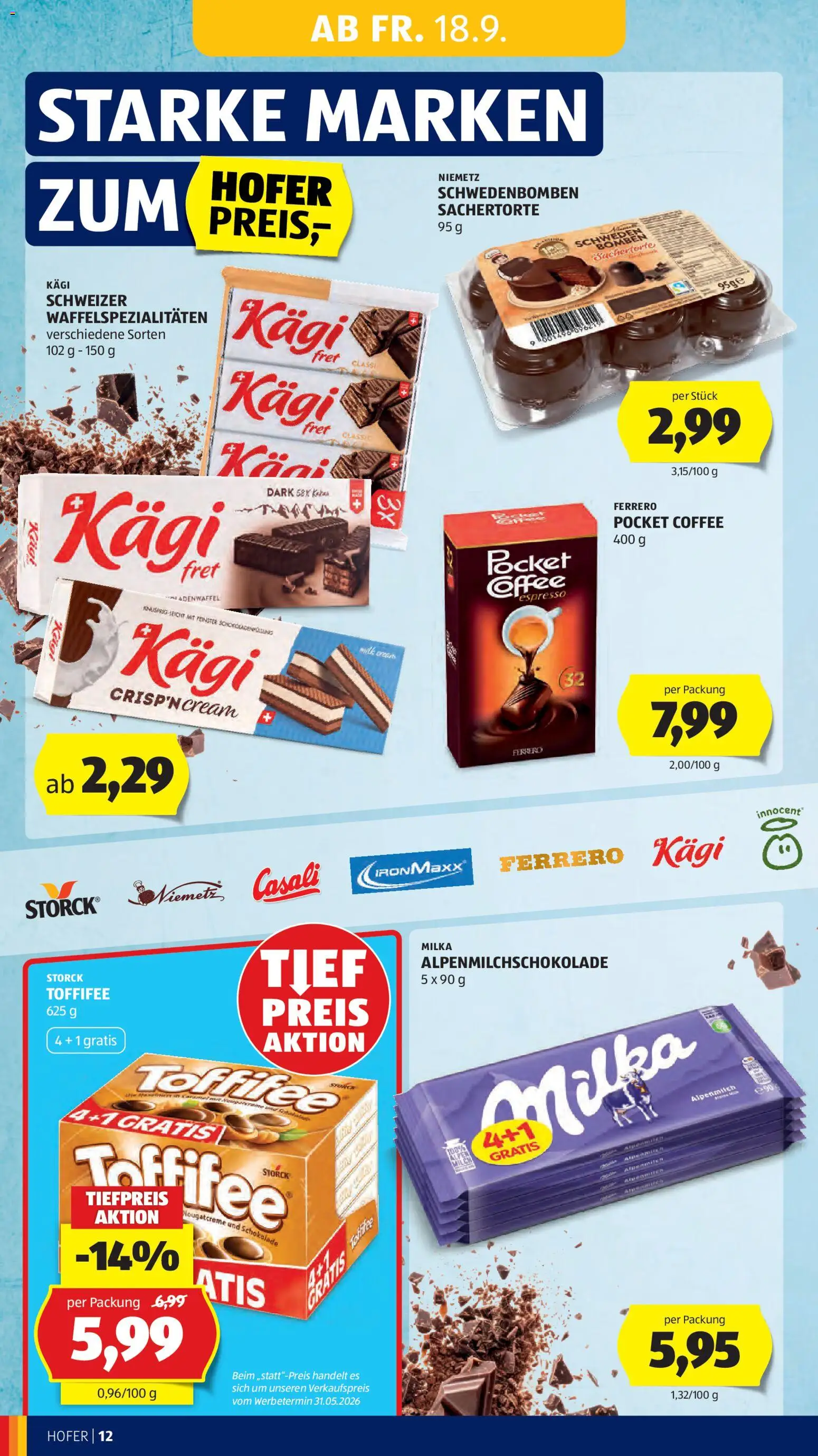 Hofer AT akciós újság Akciós újság in Magyarország