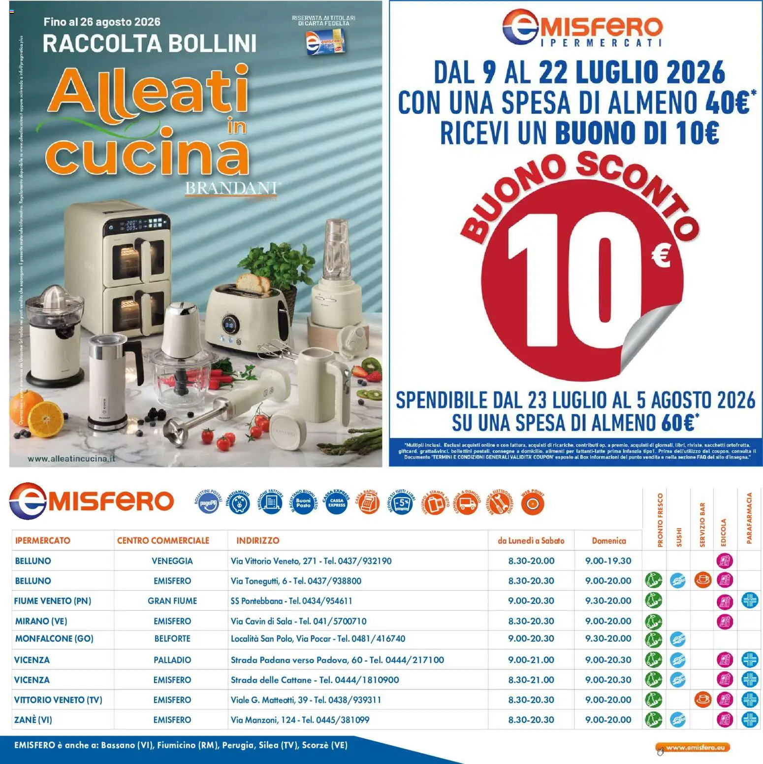 📣 Volantino Emisfero dal 📅 09/07/2026 - Scopri le offerte ora!🔥 | Italy