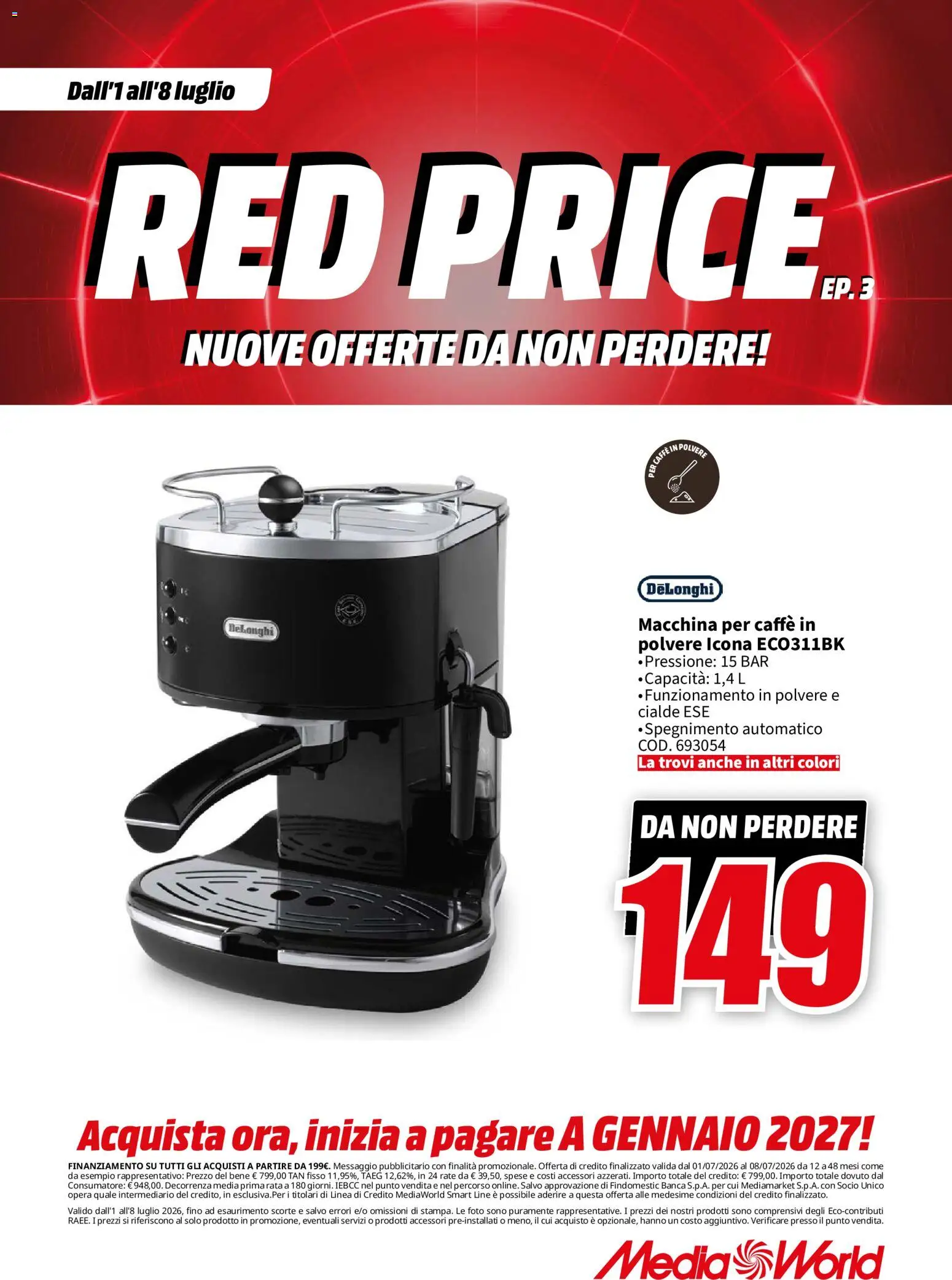 📣 Volantino Media World dal 📅 01/07/2026 - Scopri le offerte ora!🔥 | Italy