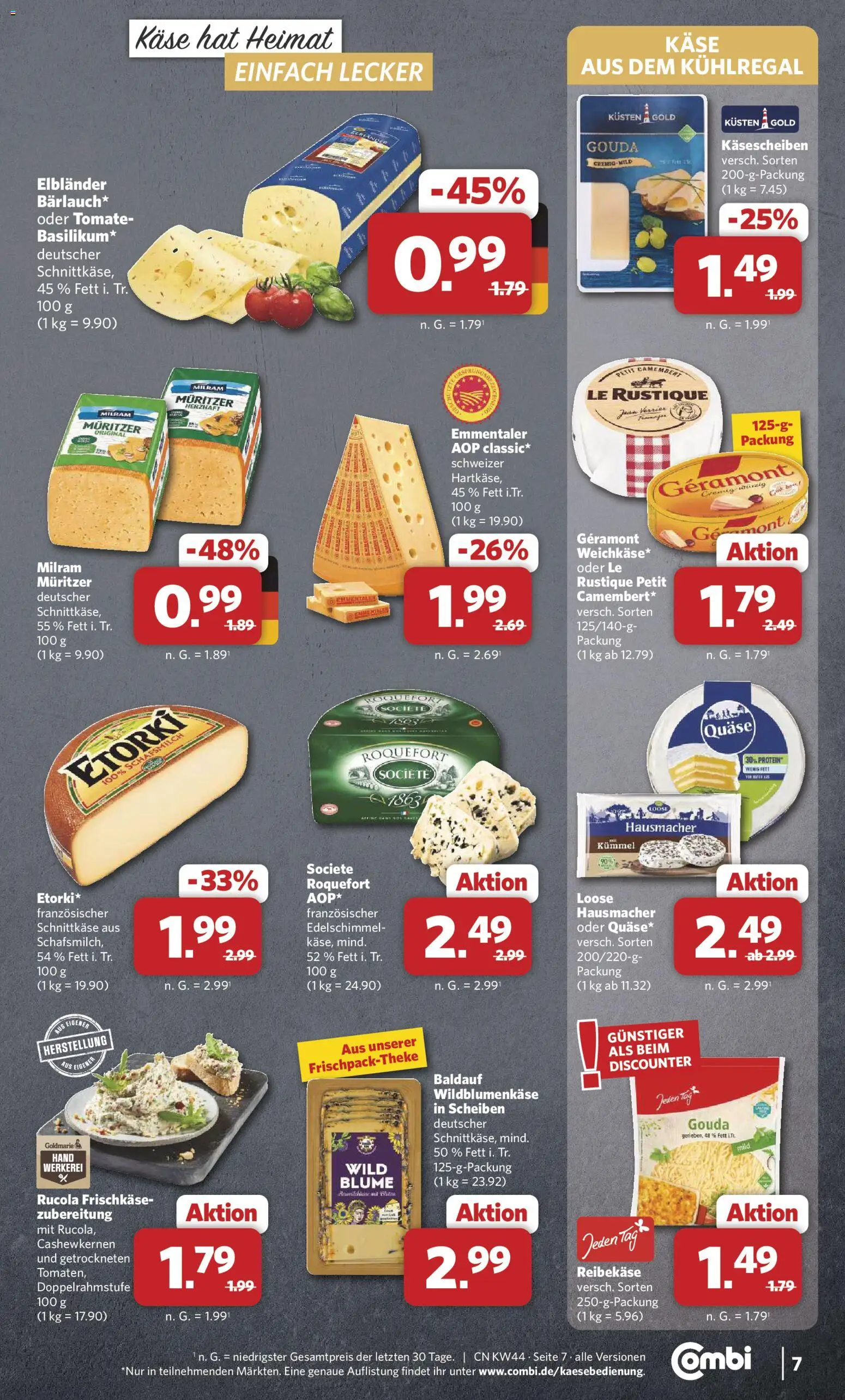 Combi Prospekt Prospekt in Deutschland