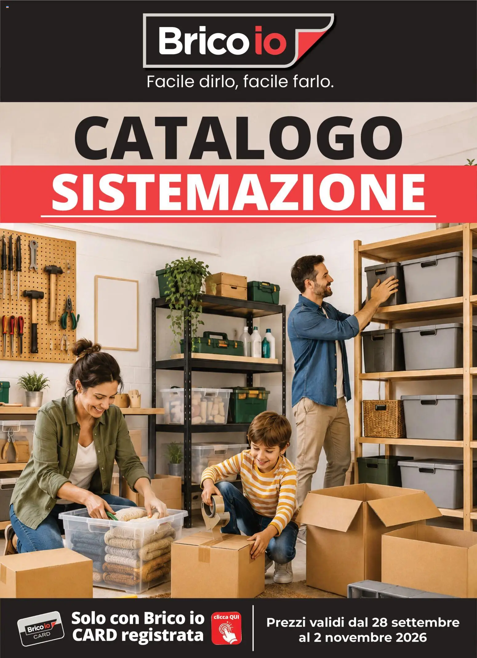 Brico io volantino Sistemazione Volantino in Italy