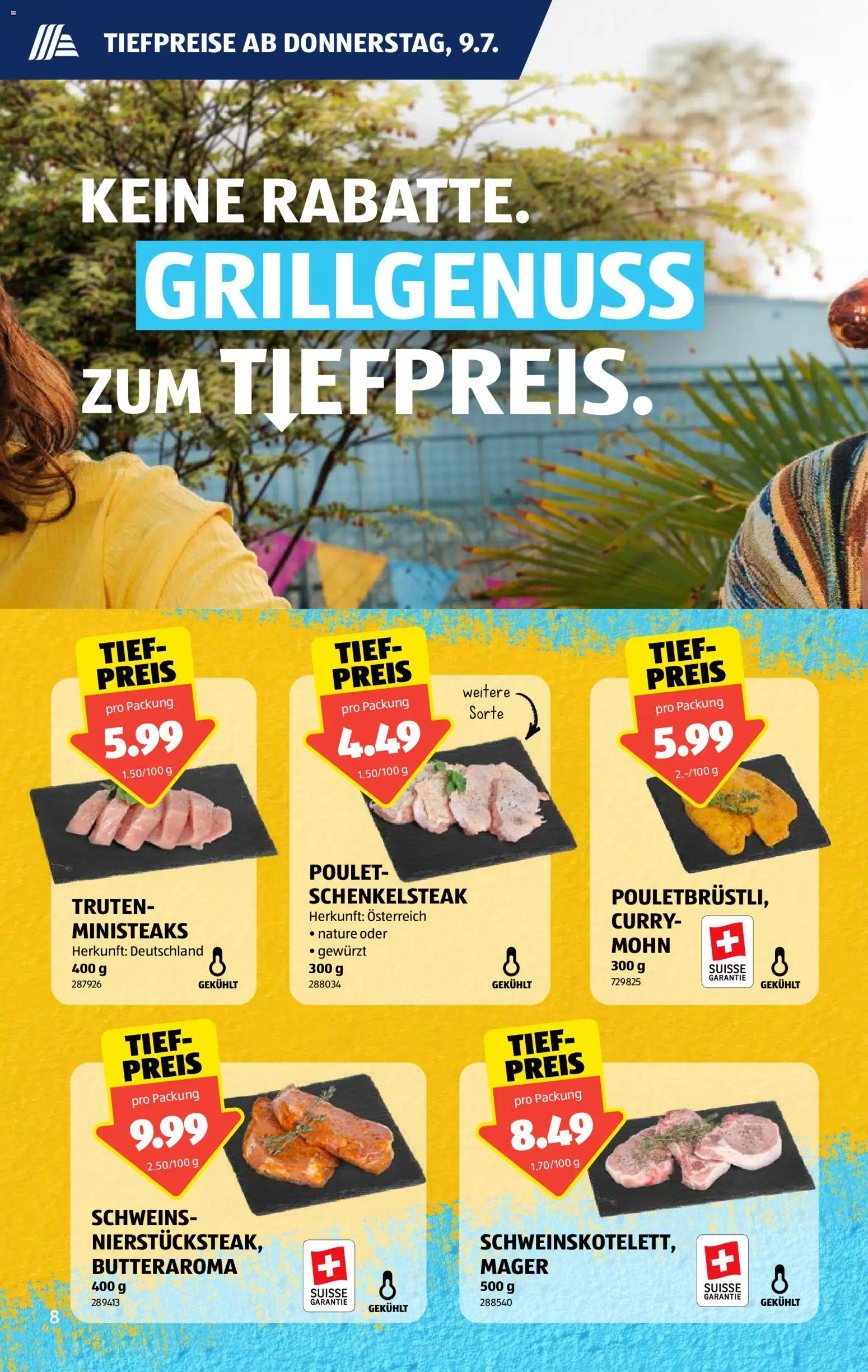 🛍️ Aldi aktionen ab 09.07.2026 » Entdecken Sie exklusive Rabatte und sparen Sie noch heute! 💰 | Schweiz
