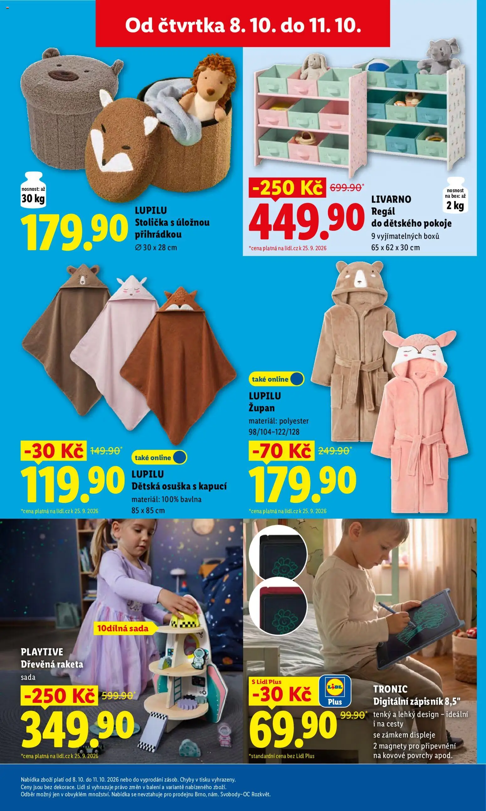 Lidl leták Leták in Česko