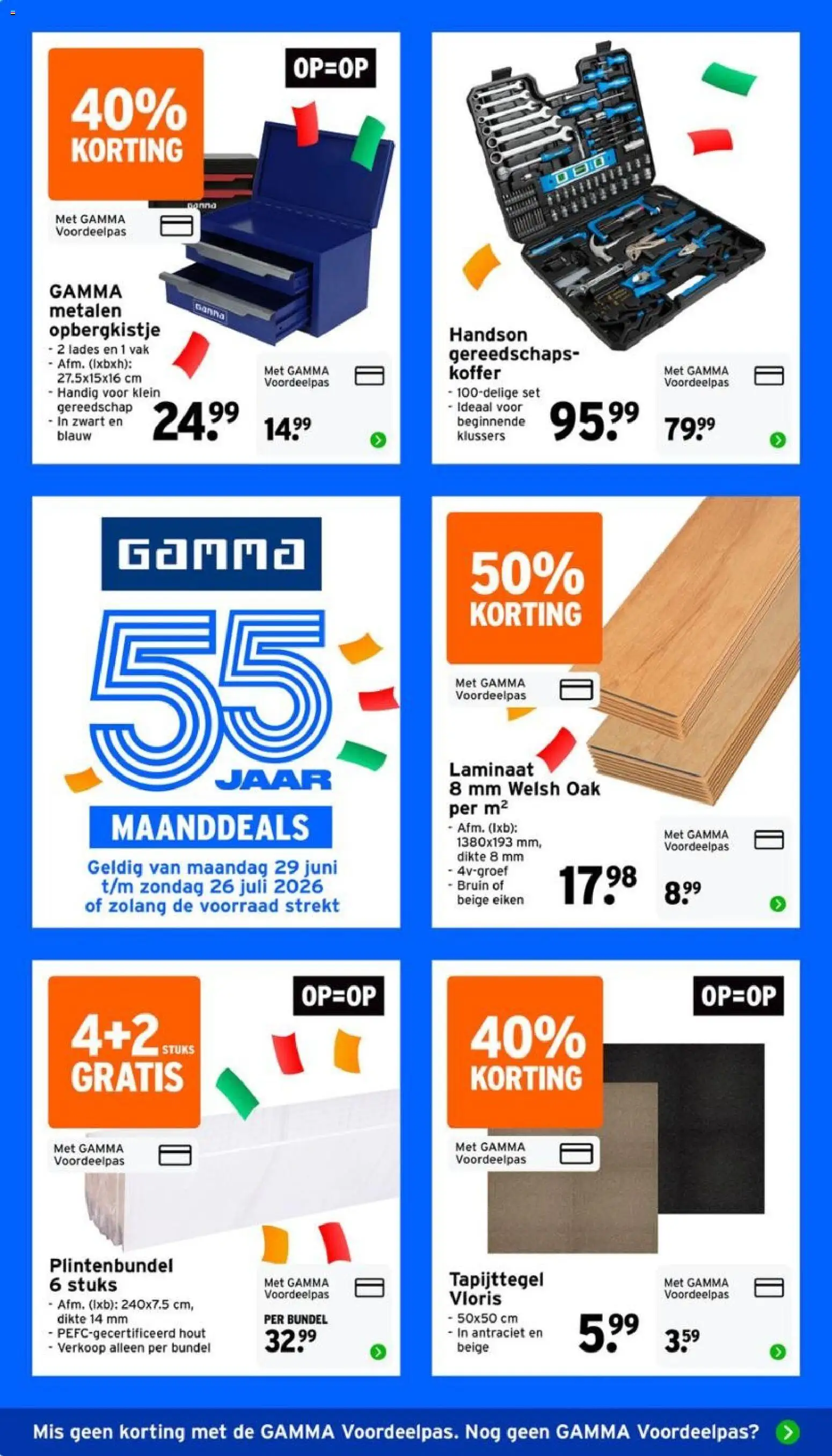 Nieuwe » GAMMA folder voor Juli « is er! Ontdek geweldige aanbiedingen en bespaar. | Nederland