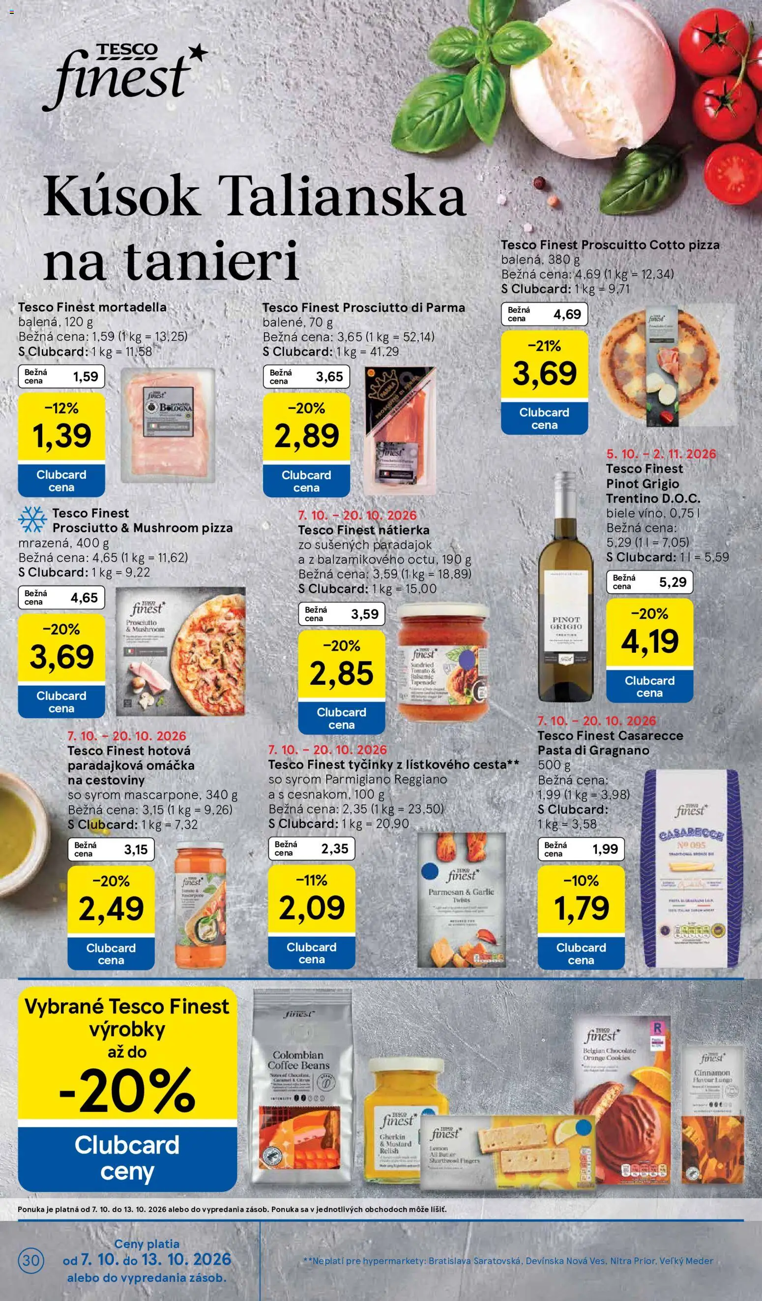Tesco Hypermarket - leták Leták in Slovensko