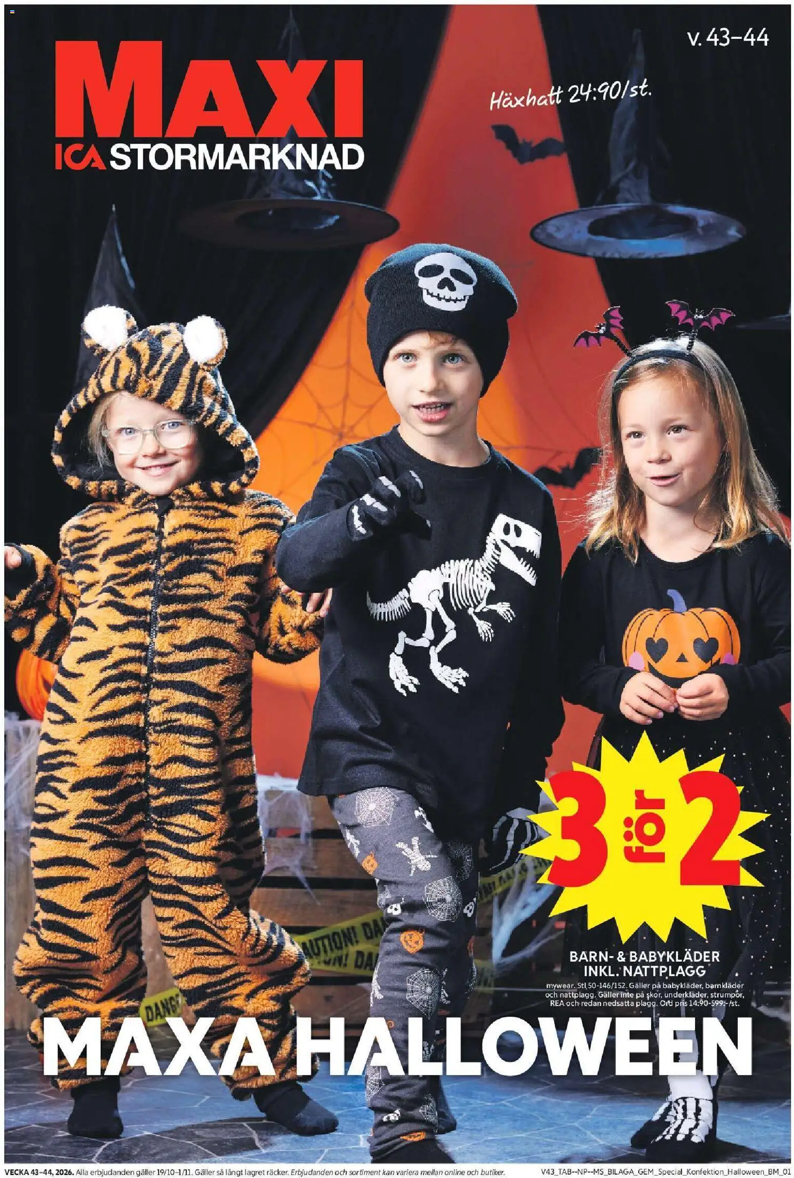 ICA Maxi erbjudanden Reklamblad in Sverige