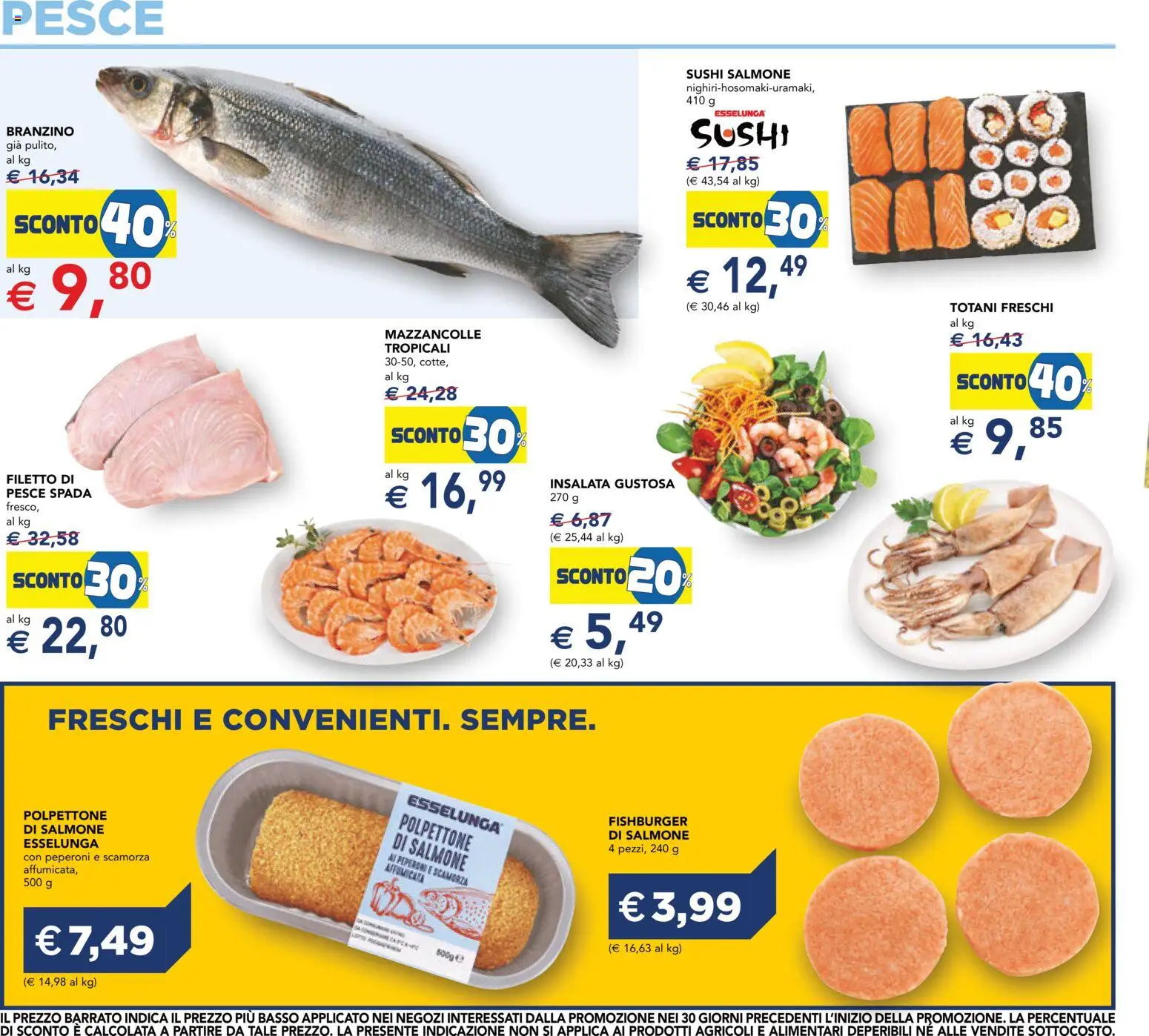 Esselunga S volantino Volantino in Italy