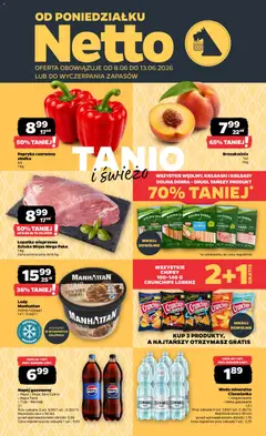 Netto Netto gazetka od poniedziałku spożywcza