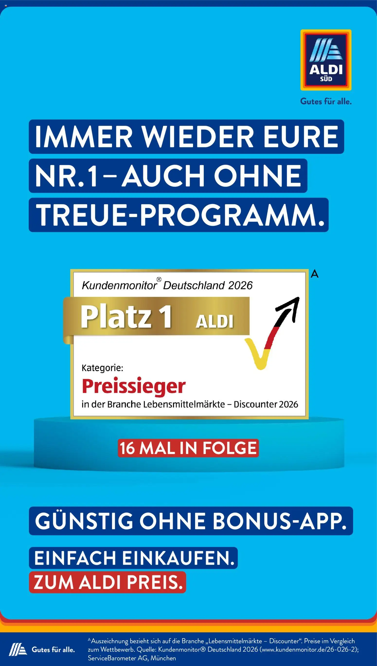 Aldi Süd Prospekt Prospekt in Deutschland