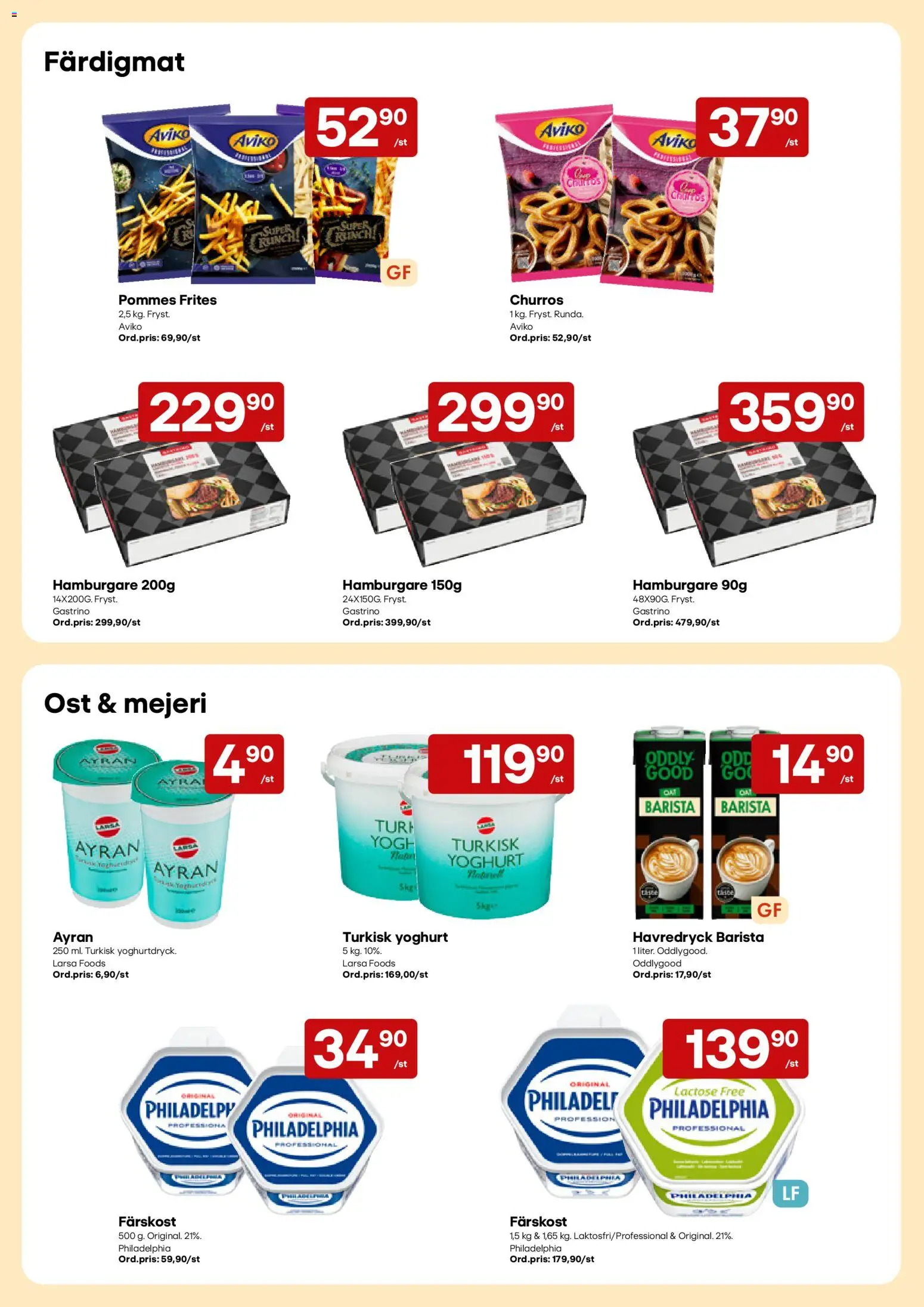 Snabbgross erbjudanden Reklamblad in Sverige
