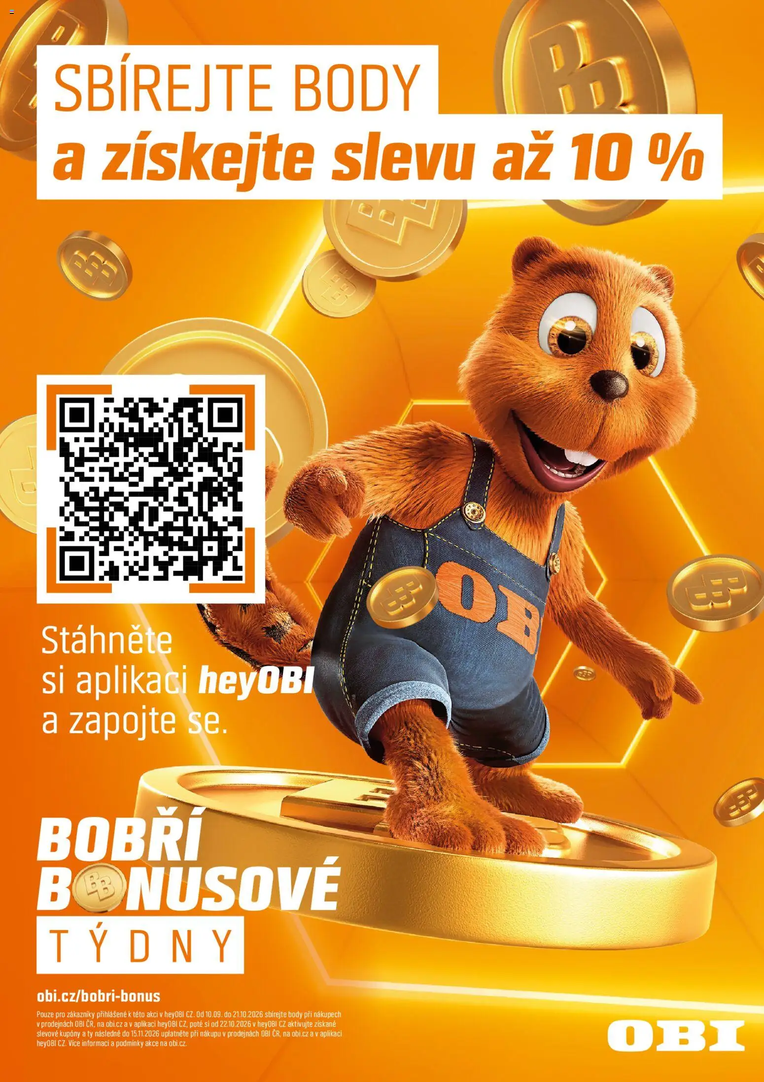 OBI leták Leták in Česko