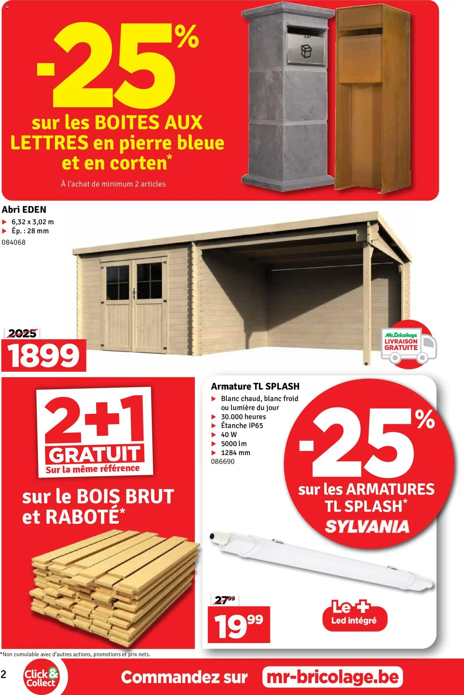 Nieuwe » Mr Bricolage folder van 30/06/2026 🤩  « is er! Ontdek geweldige aanbiedingen en bespaar. | België