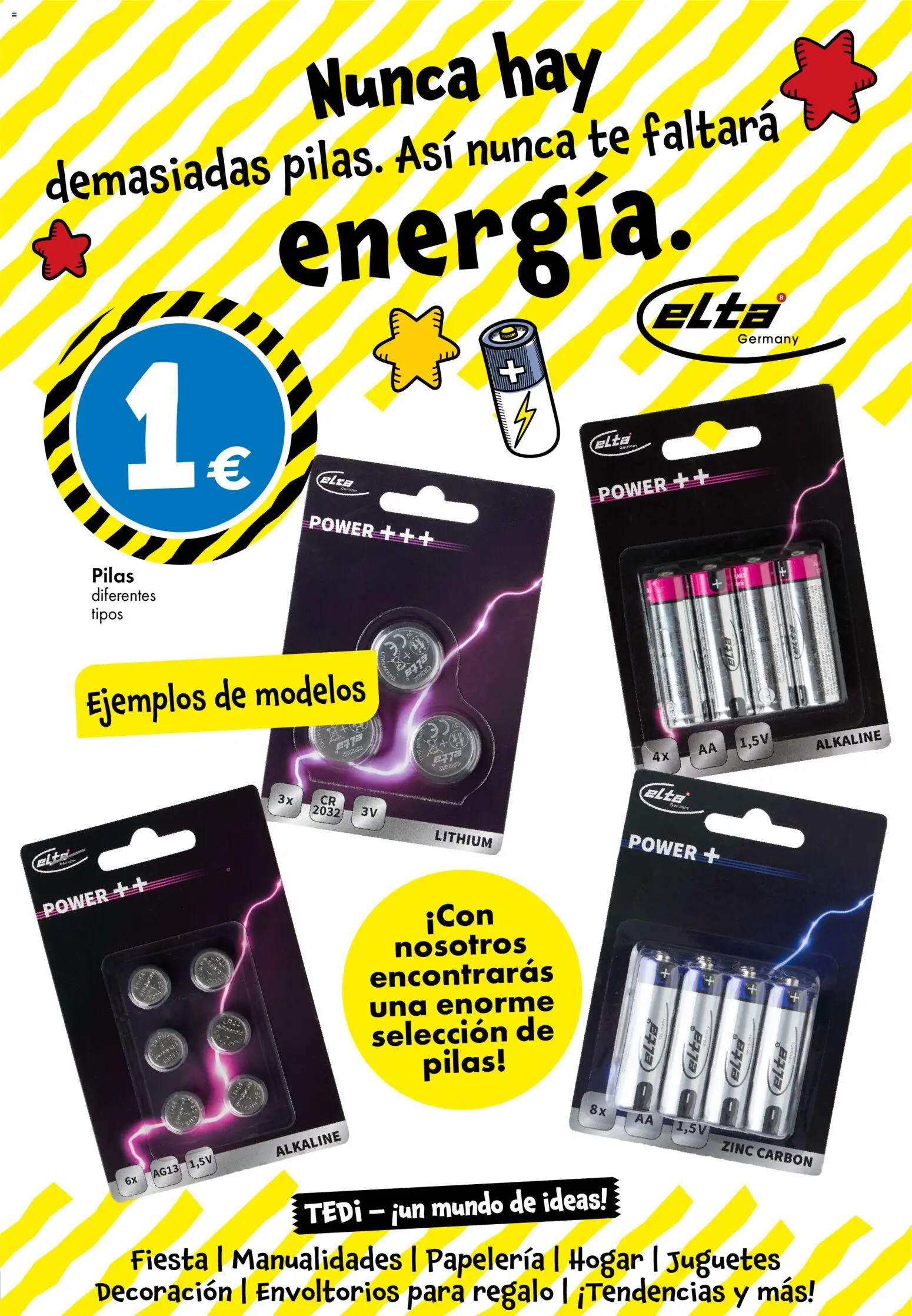 TEDi folleto Folleto in España