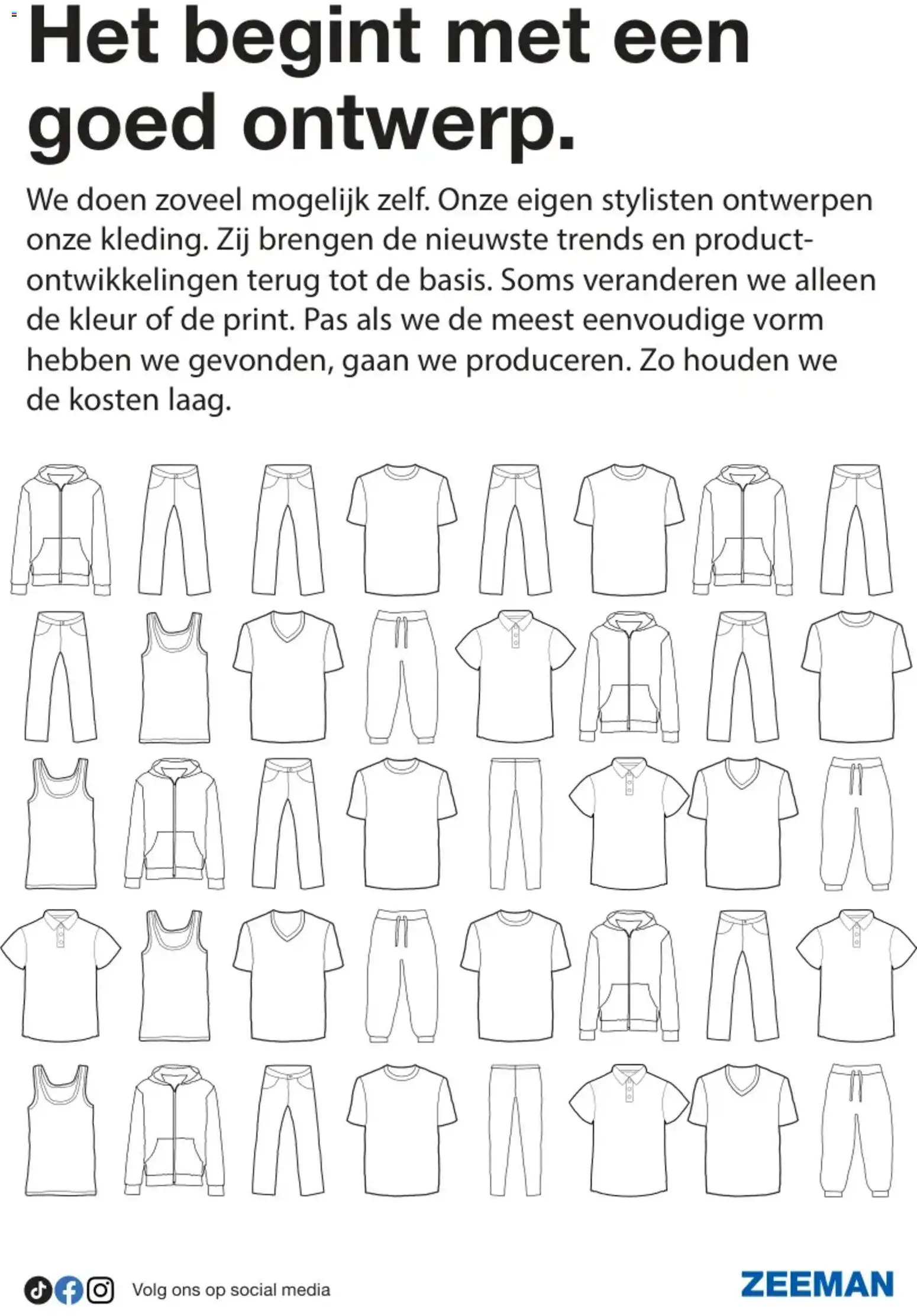 Zeeman folder Folder in België