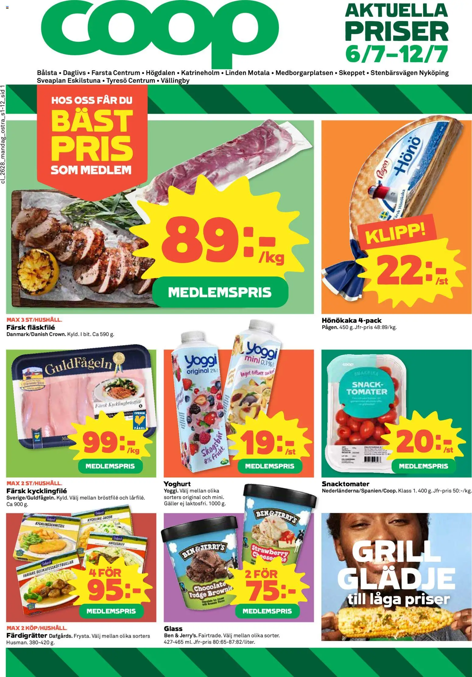 Nuvarande Coop Daglivs erbjudanden från 📣 06/07/2026 - 12/07/2026 📣 | Sverige