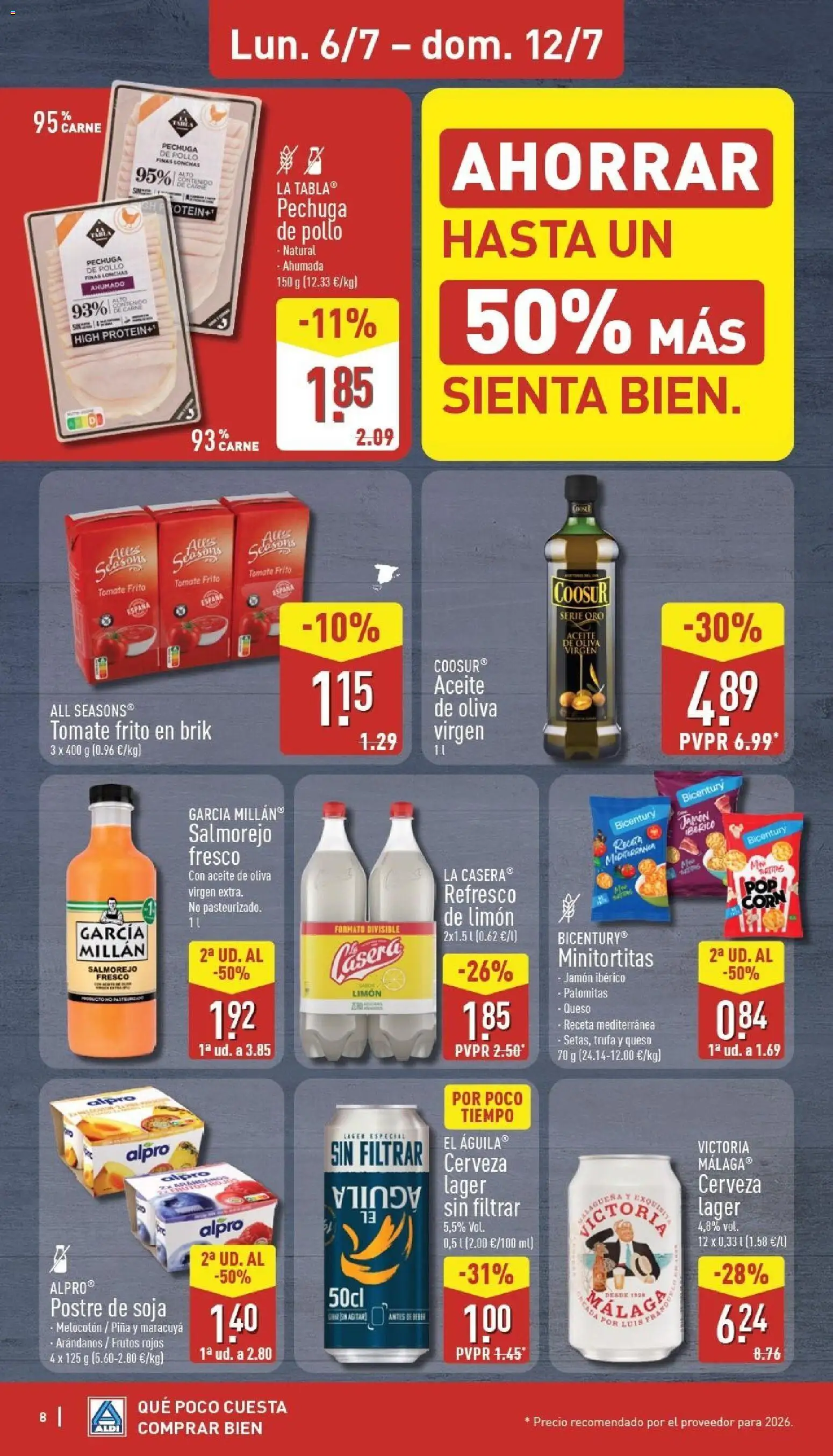 Aldi folleto desde 06/07/2026 | ¿Cómo obtener un descuento limitado? ¡Ahorra hoy mismo! | España